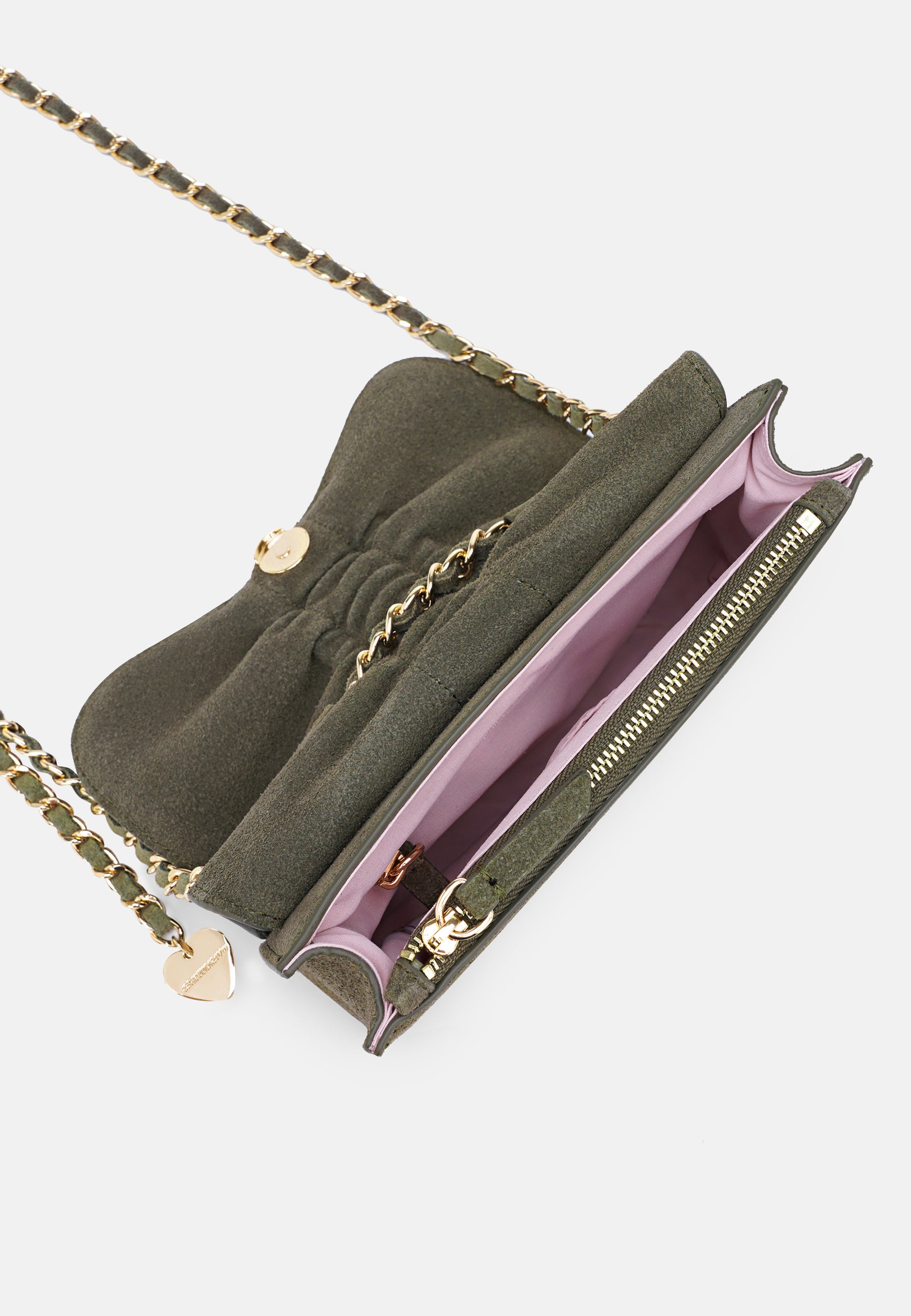 LIZ BOW FLAP BAG 3IN1