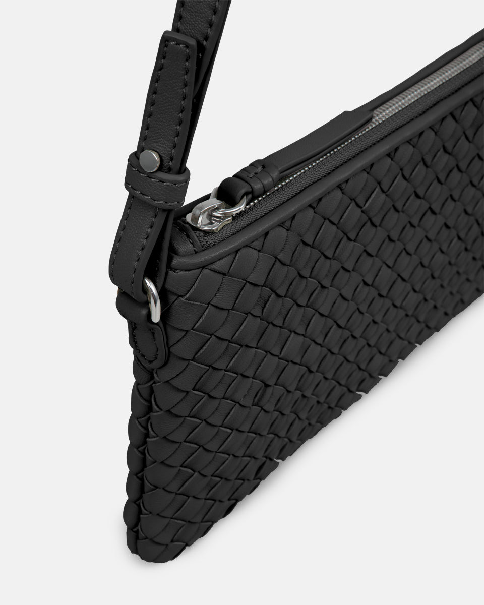 LES VISIONNAIRES- Bags- ALICE WEAVE- black / OS-off white / OS-caramel / OS-cappuccino beige / OS-matcha tea / OS-dusk blue / OS-cranberry / OS