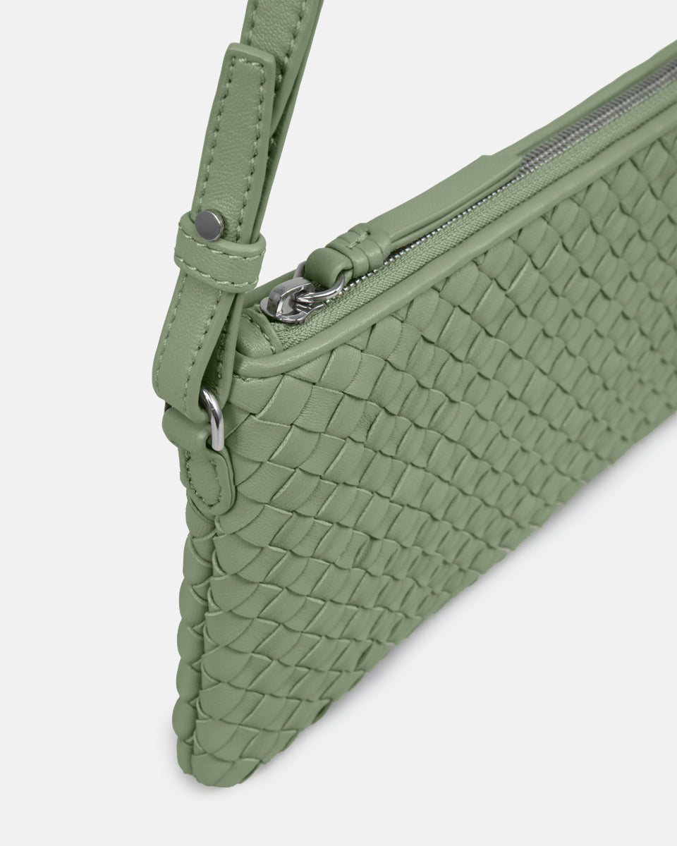 LES VISIONNAIRES- Bags- ALICE WEAVE- black / OS-off white / OS-caramel / OS-cappuccino beige / OS-matcha tea / OS-dusk blue / OS-cranberry / OS