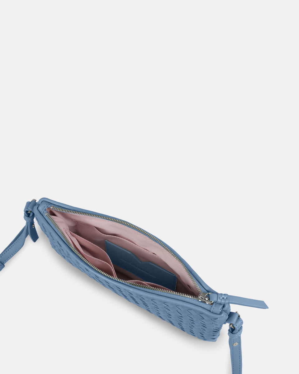 LES VISIONNAIRES- Bags- ALICE WEAVE- black / OS-off white / OS-caramel / OS-cappuccino beige / OS-matcha tea / OS-dusk blue / OS-cranberry / OS