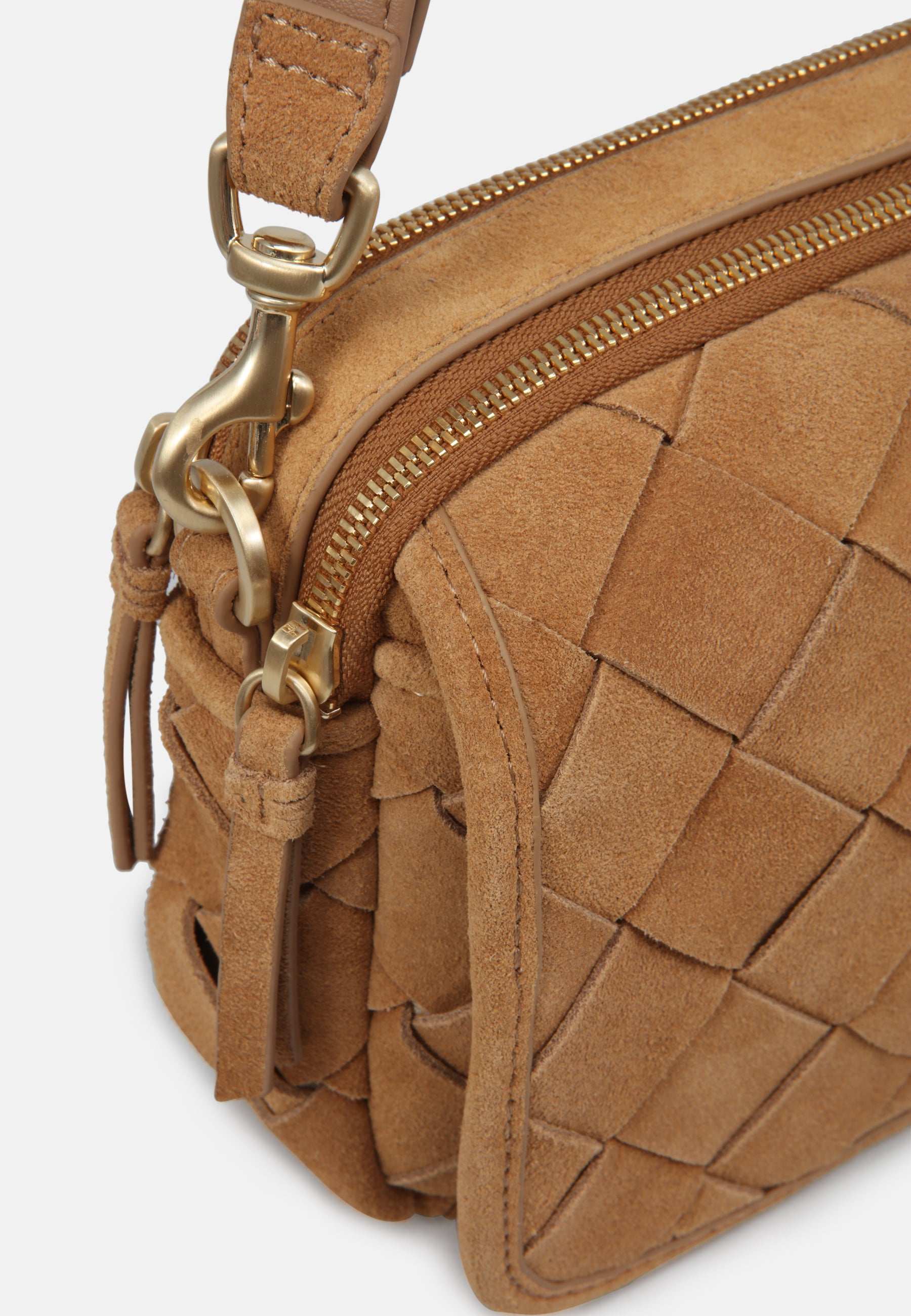 LES VISIONNAIRES- Bags- EMILY WEAVE- mushroom / capuccino beige / OS-chocolate brown / black / OS-golden brown / caramel / OS-sea kelp / black / OS