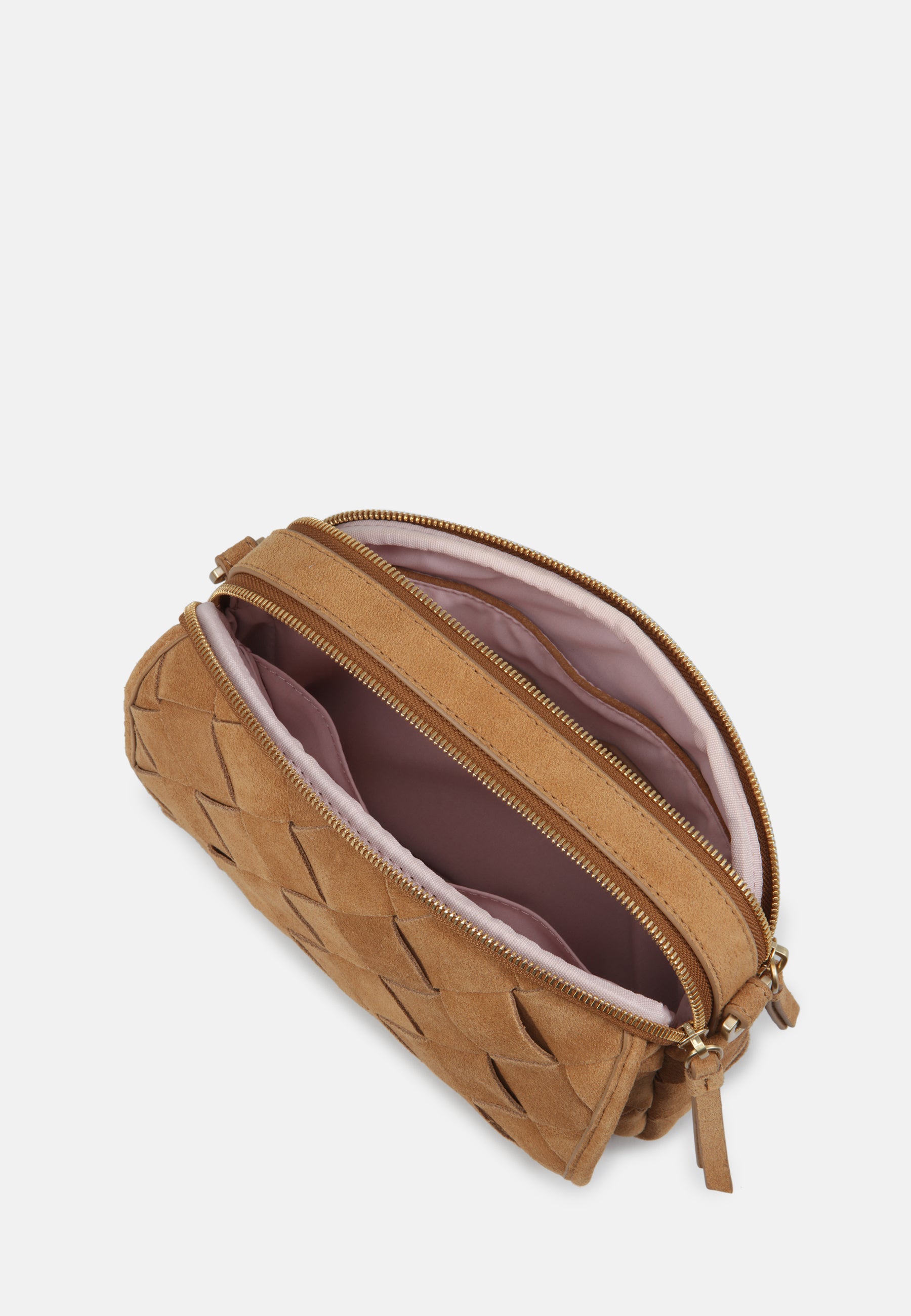LES VISIONNAIRES- Bags- EMILY WEAVE- mushroom / capuccino beige / OS-chocolate brown / black / OS-golden brown / caramel / OS-sea kelp / black / OS