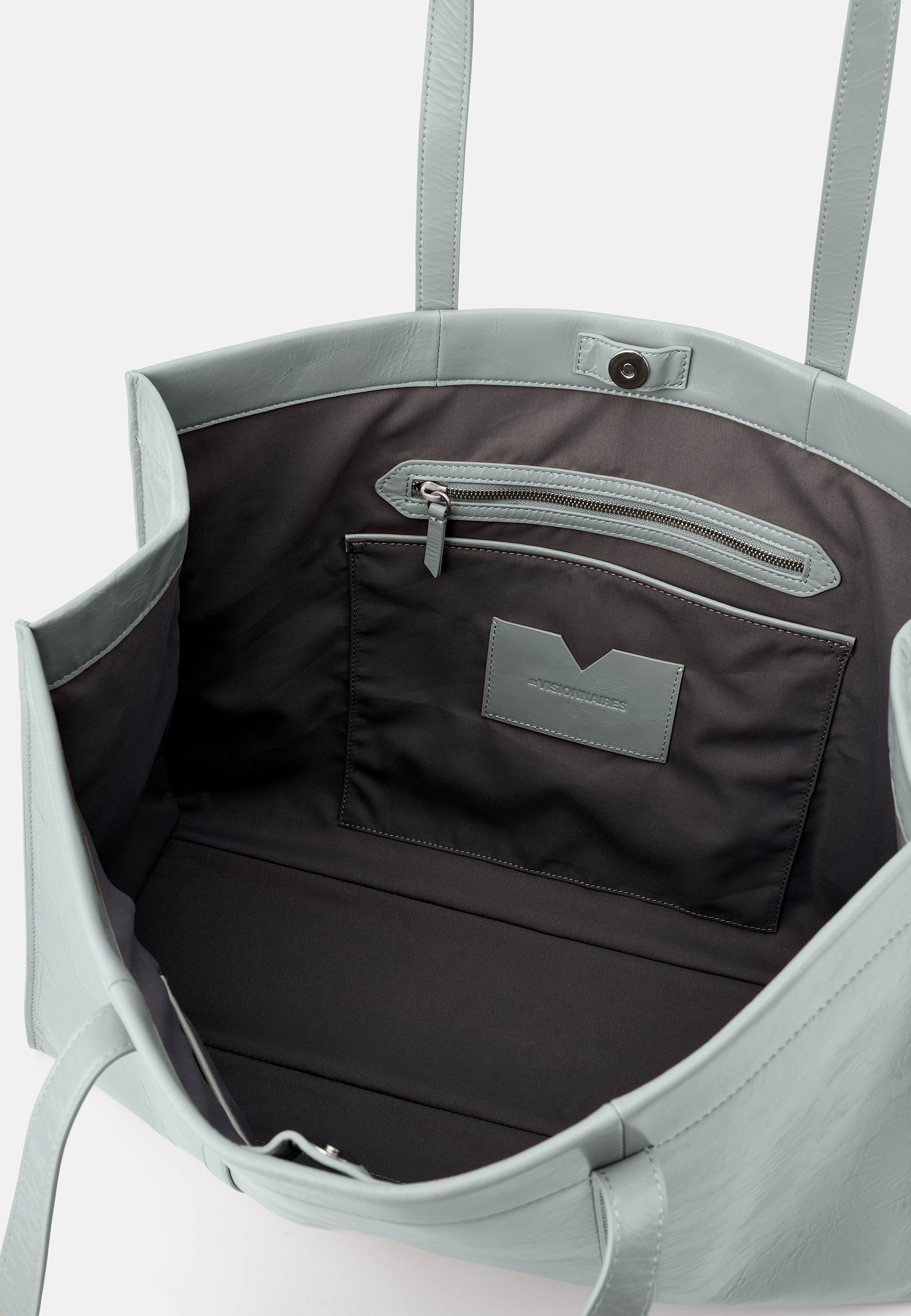 LES VISIONNAIRES- Bags- ACE CRINKLE- black / OS-glacier grey / OS-bordeaux red / OS