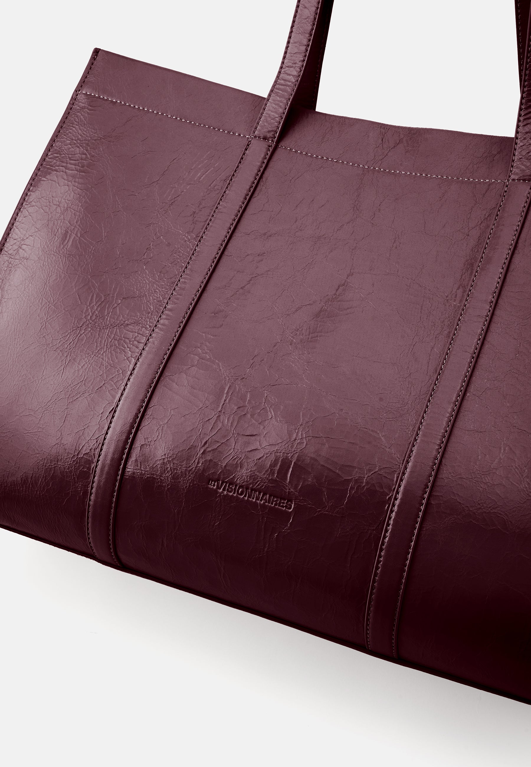 LES VISIONNAIRES- Bags- ACE CRINKLE- black / OS-glacier grey / OS-bordeaux red / OS