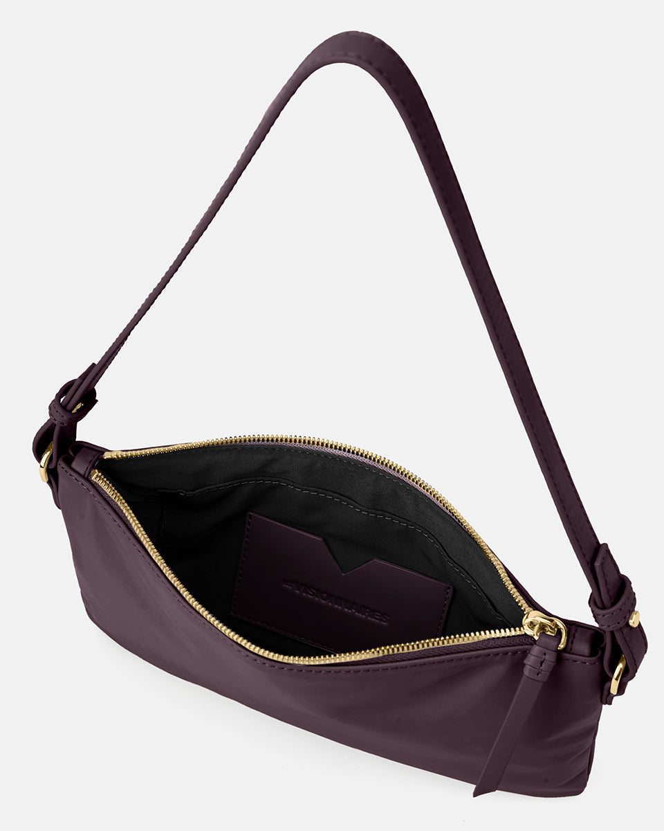 LES VISIONNAIRES- Bags- ALICE CRINKLE- black / OS-glacier grey / OS-bordeaux red / OS-cameo rose / OS