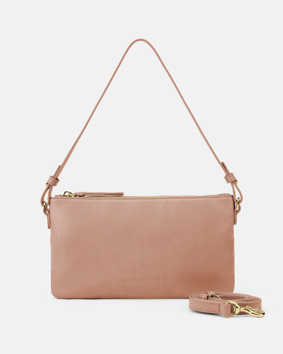 LES VISIONNAIRES- Bags- ALICE CRINKLE- black / OS-glacier grey / OS-bordeaux red / OS-cameo rose / OS