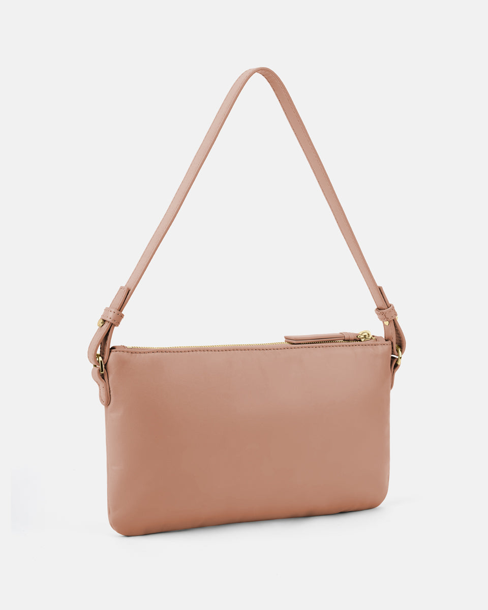 LES VISIONNAIRES- Bags- ALICE CRINKLE- black / OS-glacier grey / OS-bordeaux red / OS-cameo rose / OS