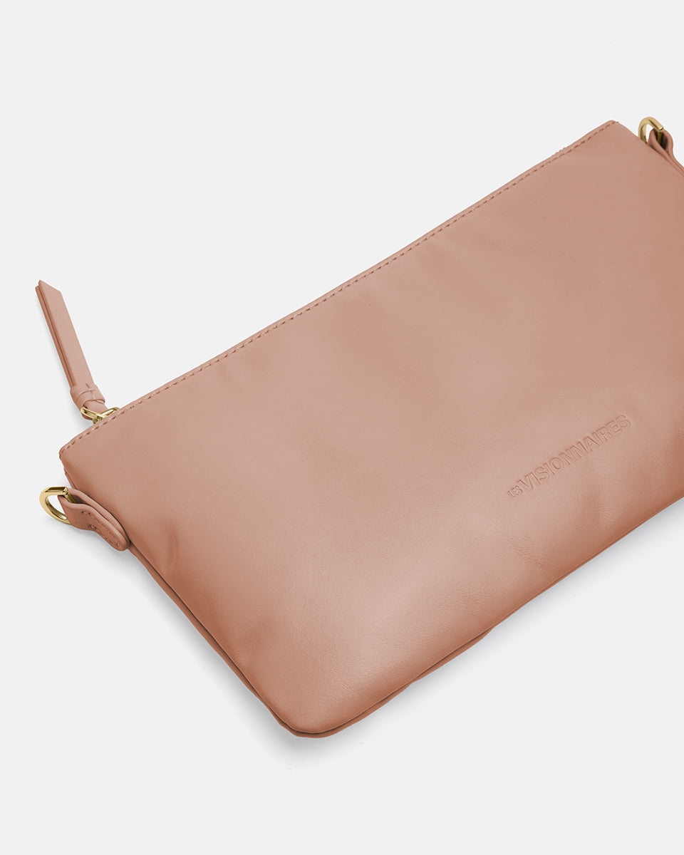 LES VISIONNAIRES- Bags- ALICE CRINKLE- black / OS-glacier grey / OS-bordeaux red / OS-cameo rose / OS