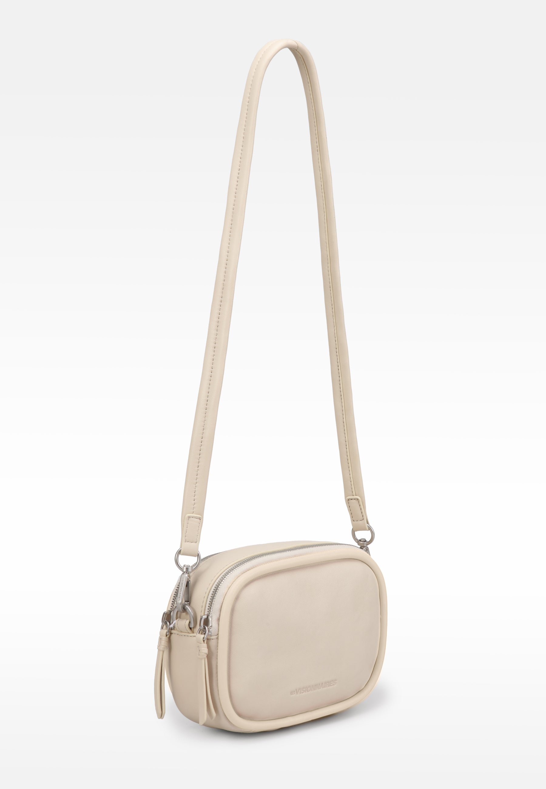 LES VISIONNAIRES- Bags- ELLA PIPING- off white / OS-taupe brown / OS
