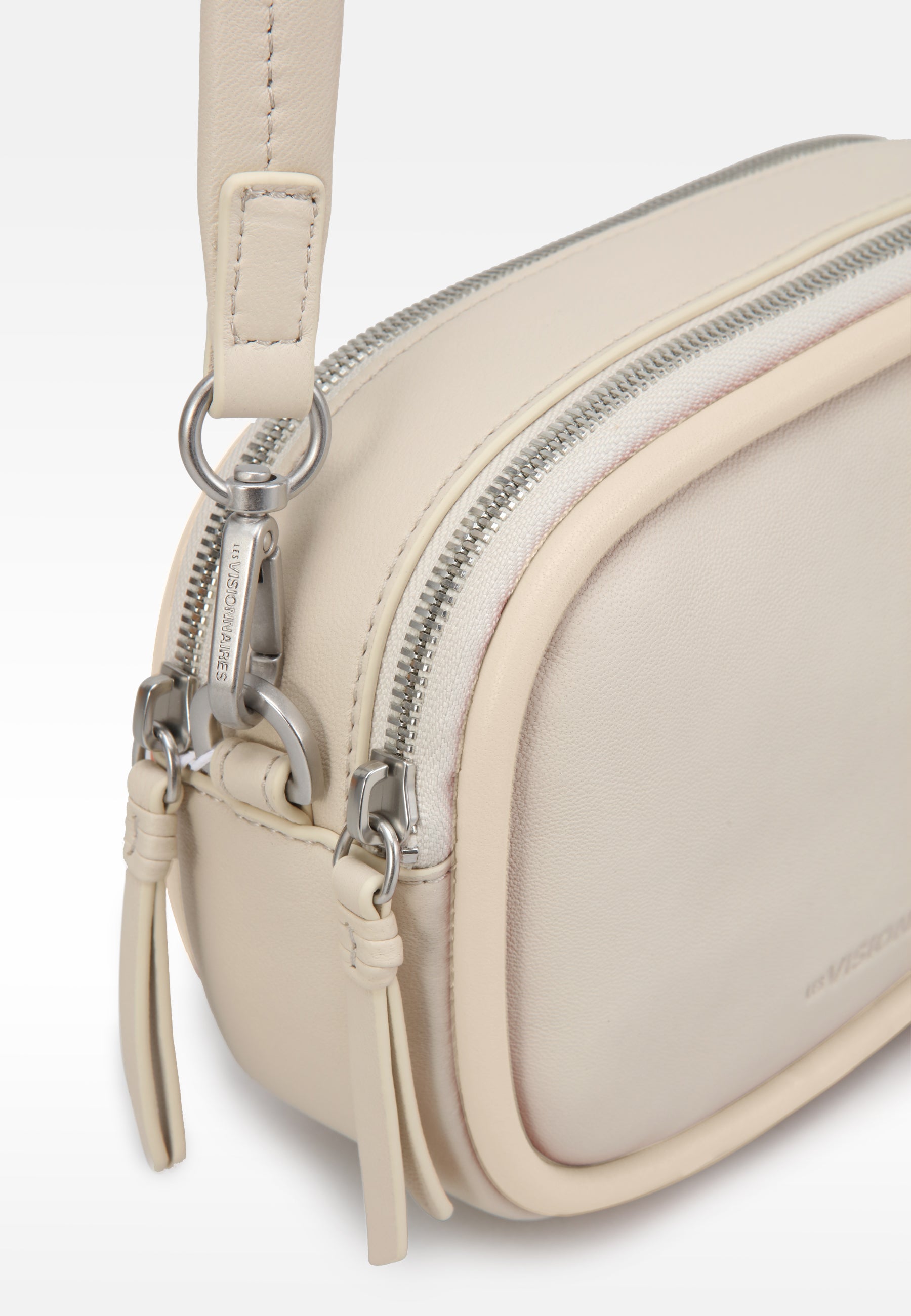 LES VISIONNAIRES- Bags- ELLA PIPING- off white / OS-taupe brown / OS
