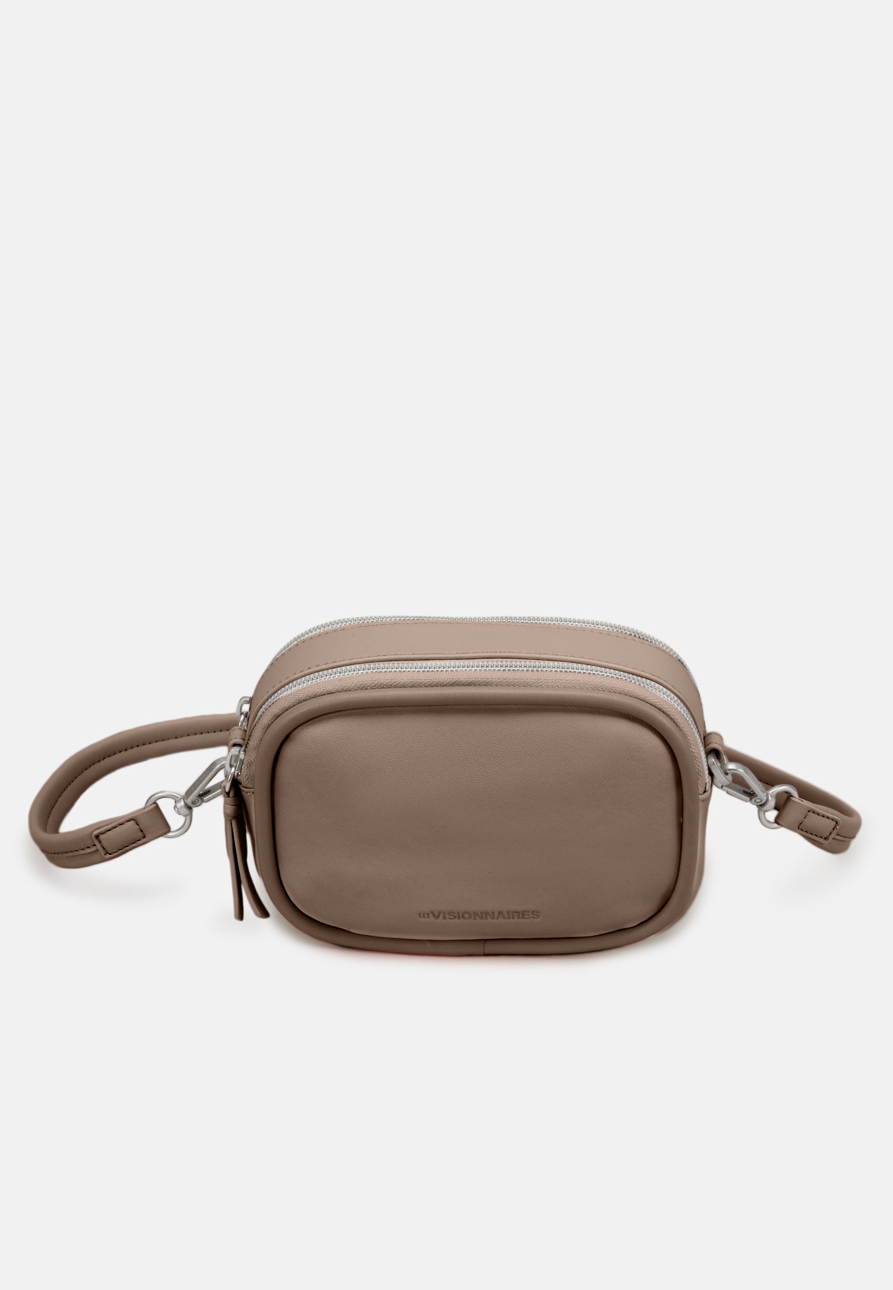 LES VISIONNAIRES- Bags- ELLA PIPING- off white / OS-taupe brown / OS