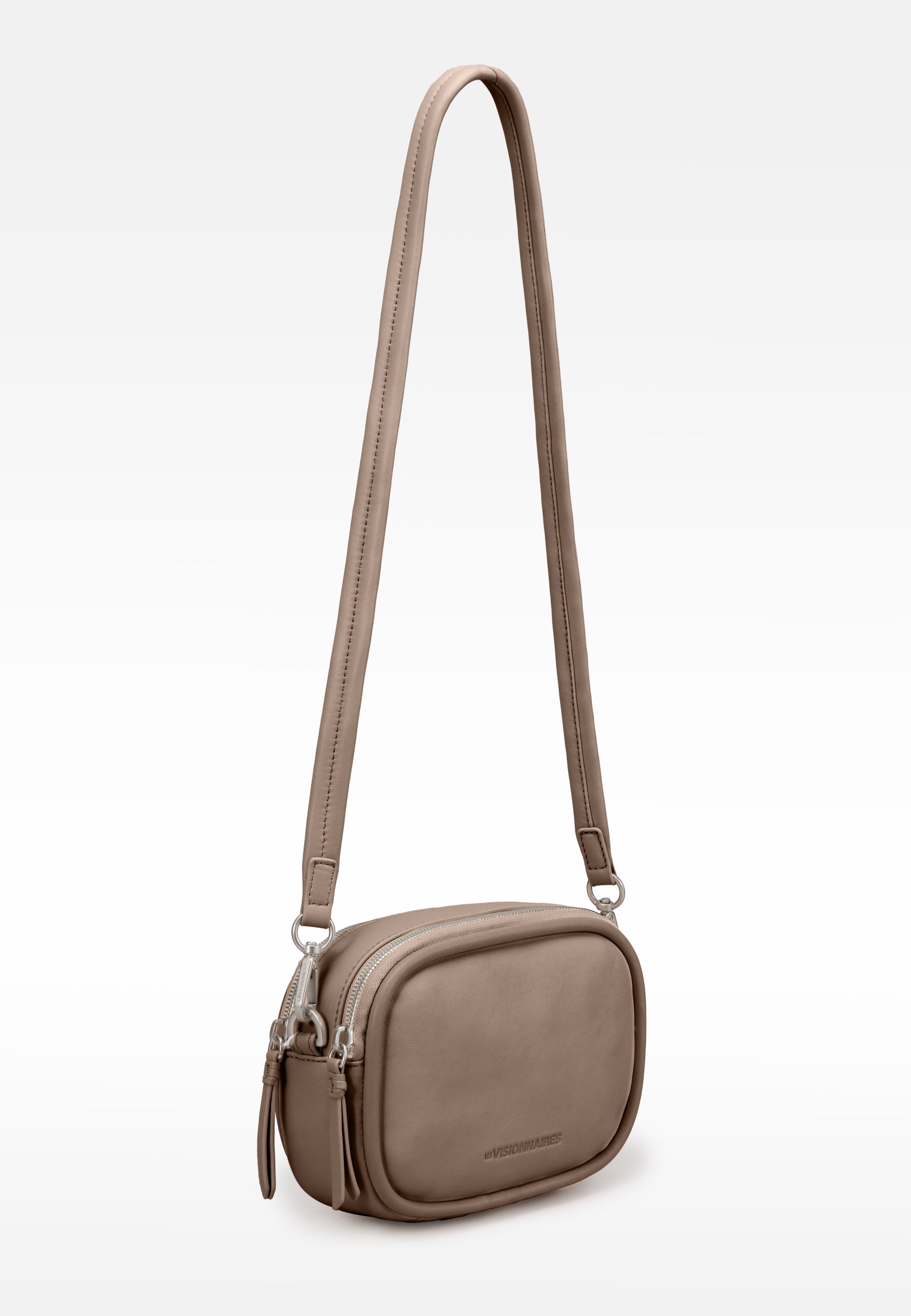 LES VISIONNAIRES- Bags- ELLA PIPING- off white / OS-taupe brown / OS