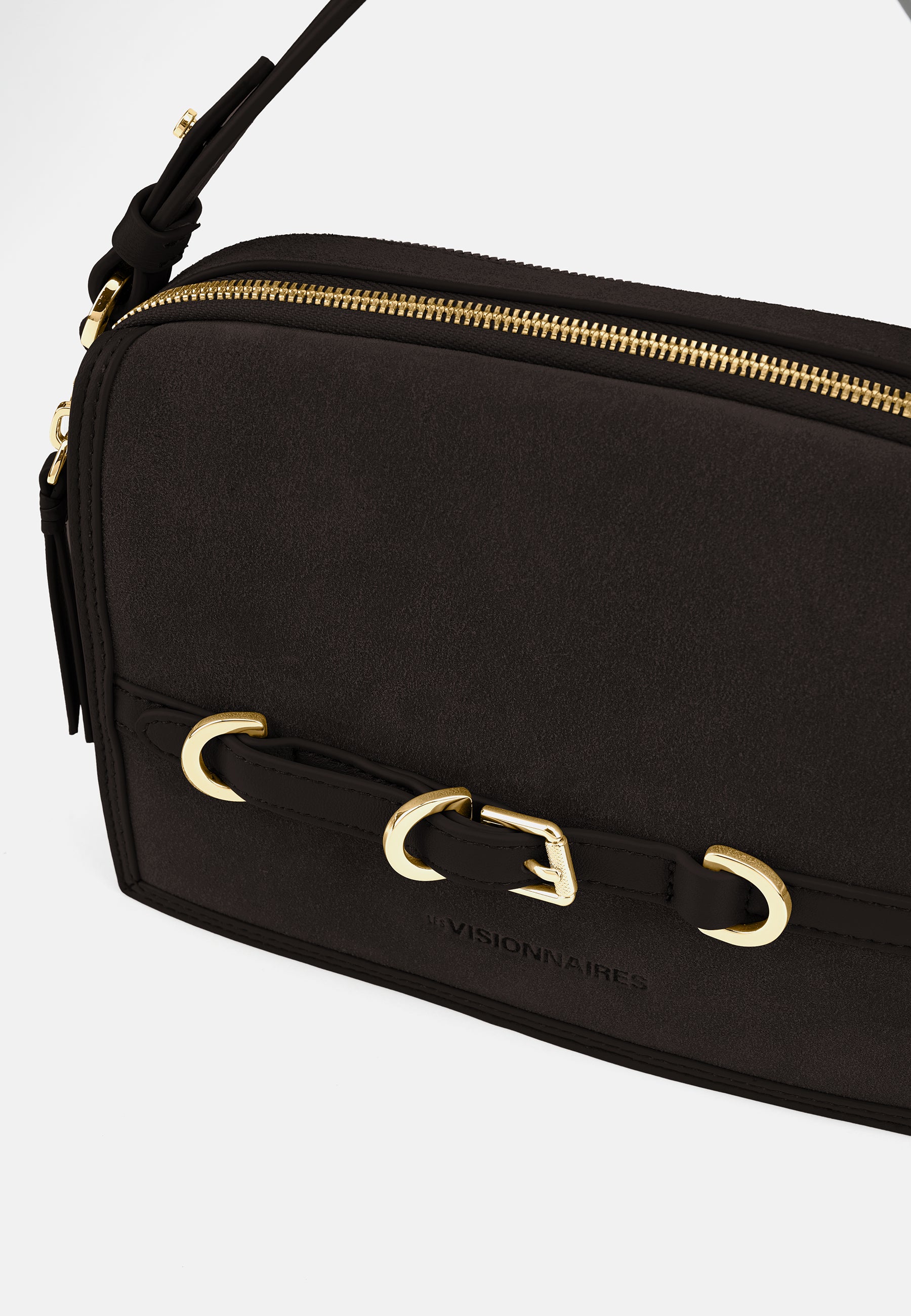 LES VISIONNAIRES- Bags- EMILY COZY- mushroom / capuccino beige / OS-chocolate brown / OS-titanium grey / OS-vinyard red / OS
