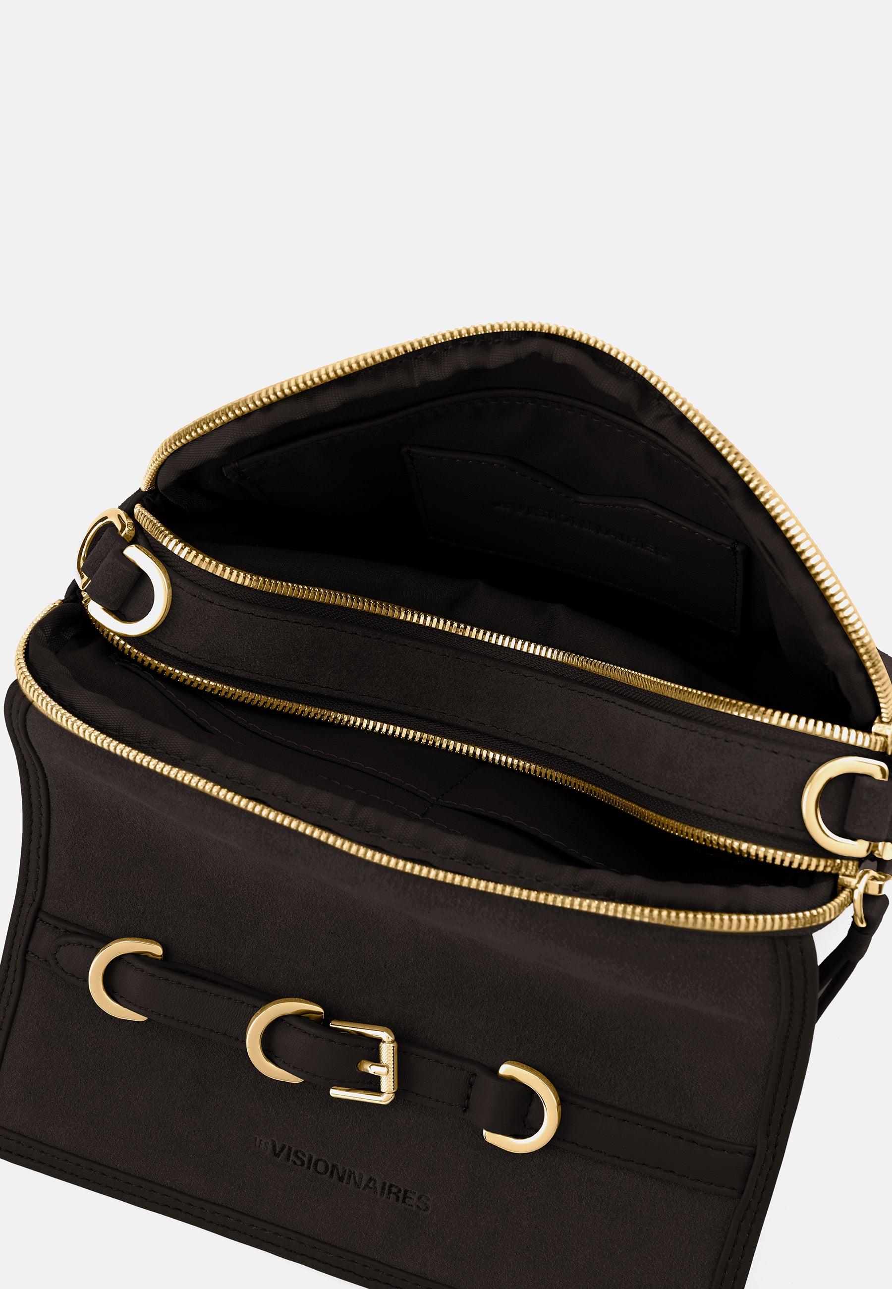 LES VISIONNAIRES- Bags- EMILY COZY- mushroom / capuccino beige / OS-chocolate brown / OS-titanium grey / OS-vinyard red / OS