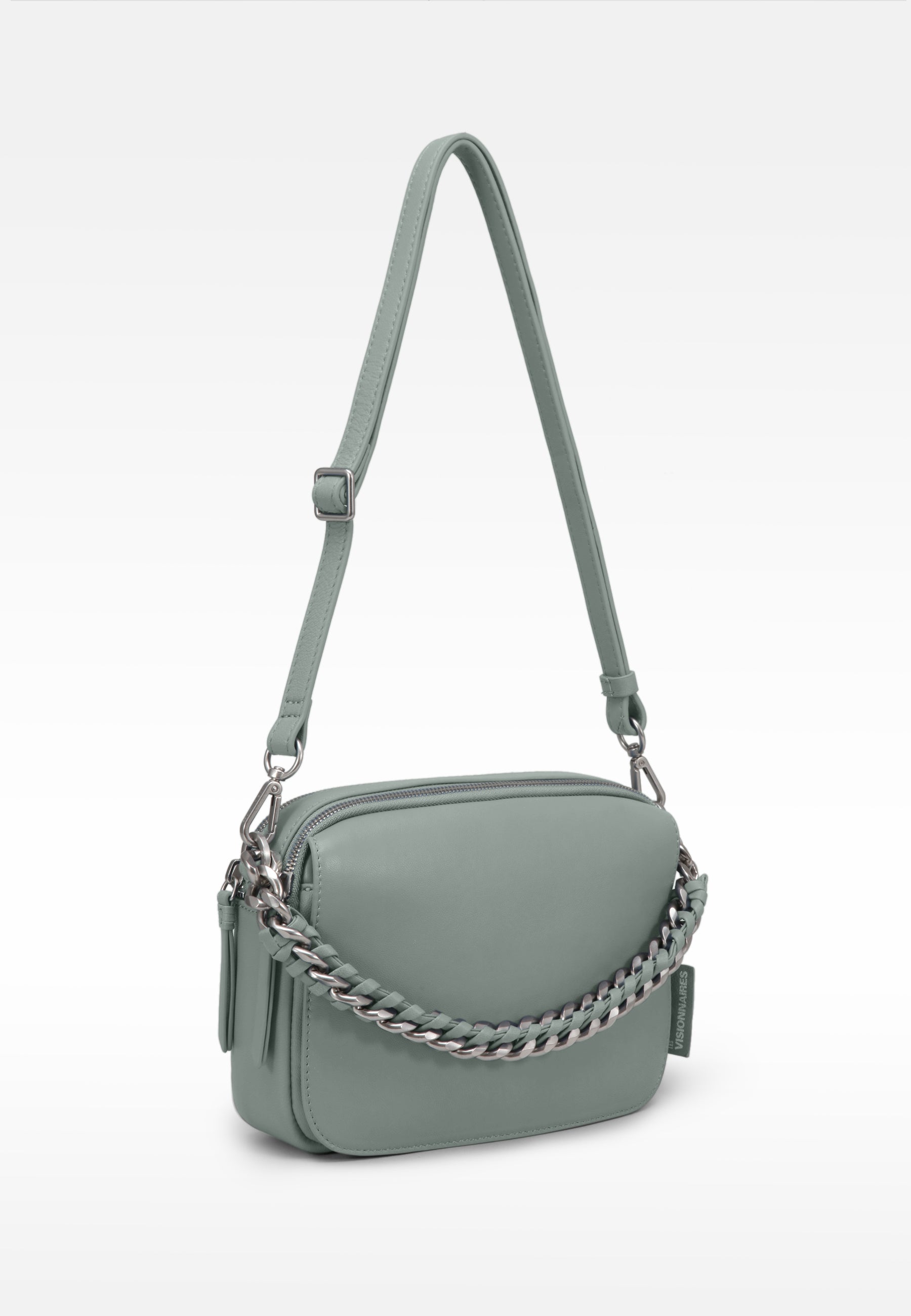 LES VISIONNAIRES- Bags- EMILY SOFT VOLUME- black / OS-cream / OS-pear green / OS-stone blue / OS