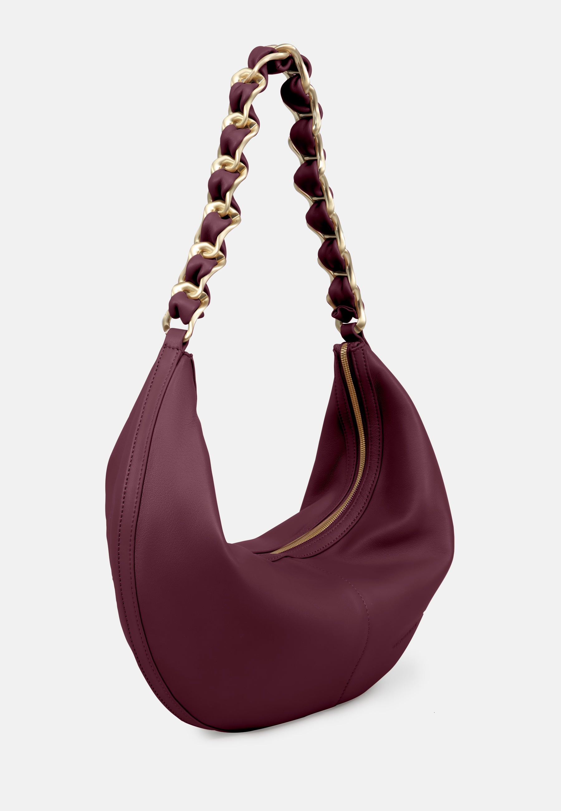 LES VISIONNAIRES- Bags- ENYA CHAIN- black / OS-off white / OS-caramel / OS-cappuccino beige / OS-matcha tea / OS-dusk blue / OS-cranberry / OS