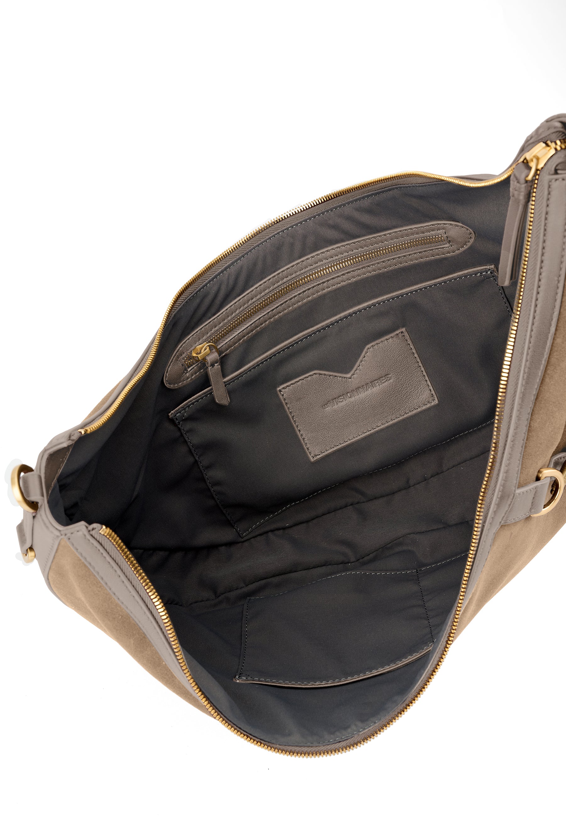 LES VISIONNAIRES- Bags- ENYA COZY- mushroom / capuccino beige / OS-chocolate brown / OS-golden brown / caramel / OS-vinyard red / OS