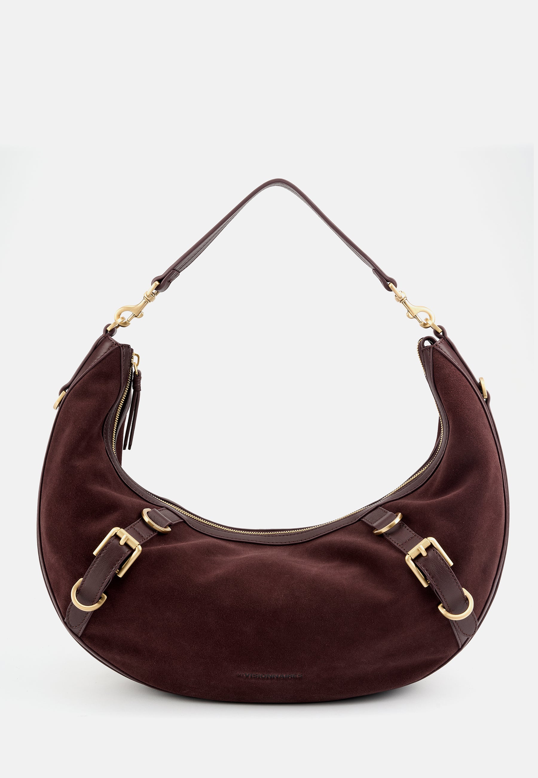 LES VISIONNAIRES- Bags- ENYA COZY- mushroom / capuccino beige / OS-chocolate brown / OS-golden brown / caramel / OS-vinyard red / OS