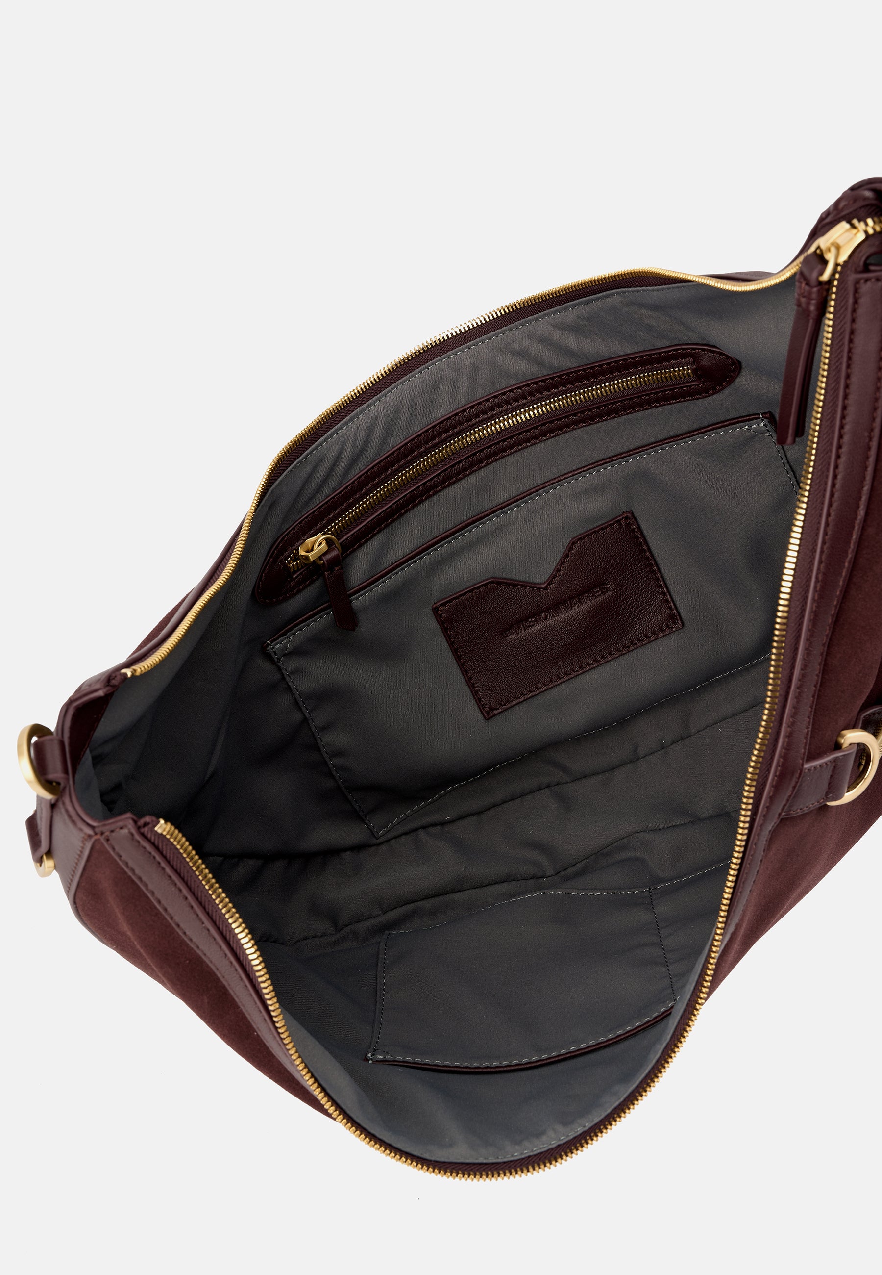 LES VISIONNAIRES- Bags- ENYA COZY- mushroom / capuccino beige / OS-chocolate brown / OS-golden brown / caramel / OS-vinyard red / OS