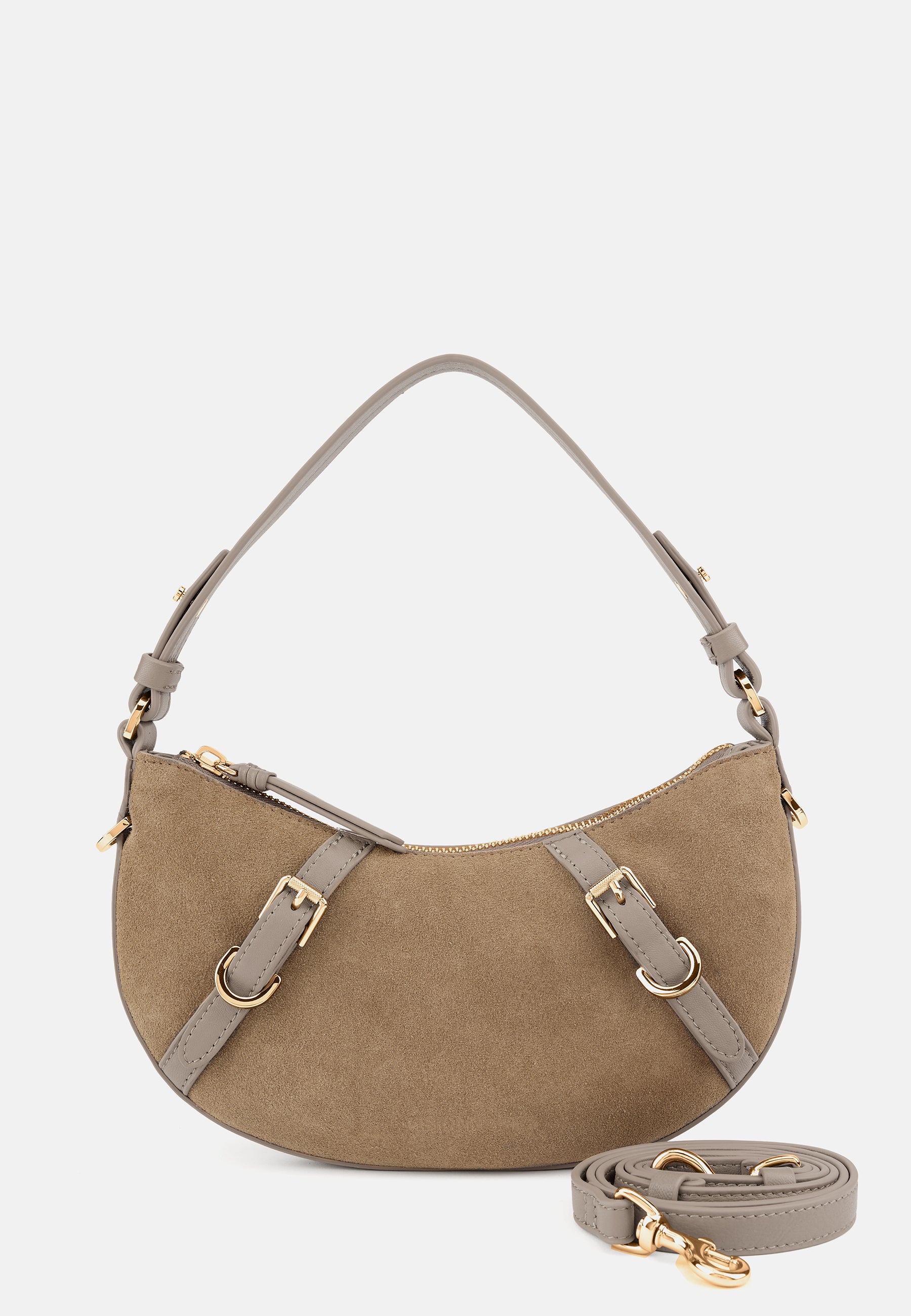 LES VISIONNAIRES- Bags- ENYA MINI COZY- mushroom / capuccino beige / OS-chocolate brown / OS-golden brown / caramel / OS-vinyard red / OS