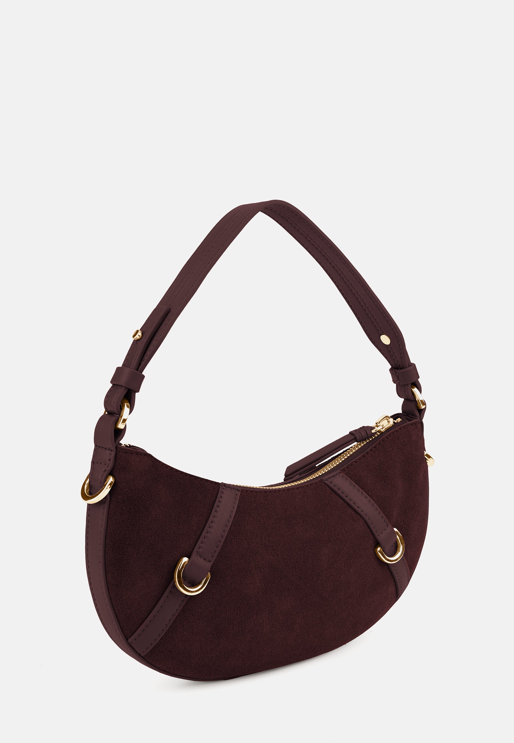 LES VISIONNAIRES- Bags- ENYA MINI COZY- mushroom / capuccino beige / OS-chocolate brown / OS-golden brown / caramel / OS-vinyard red / OS