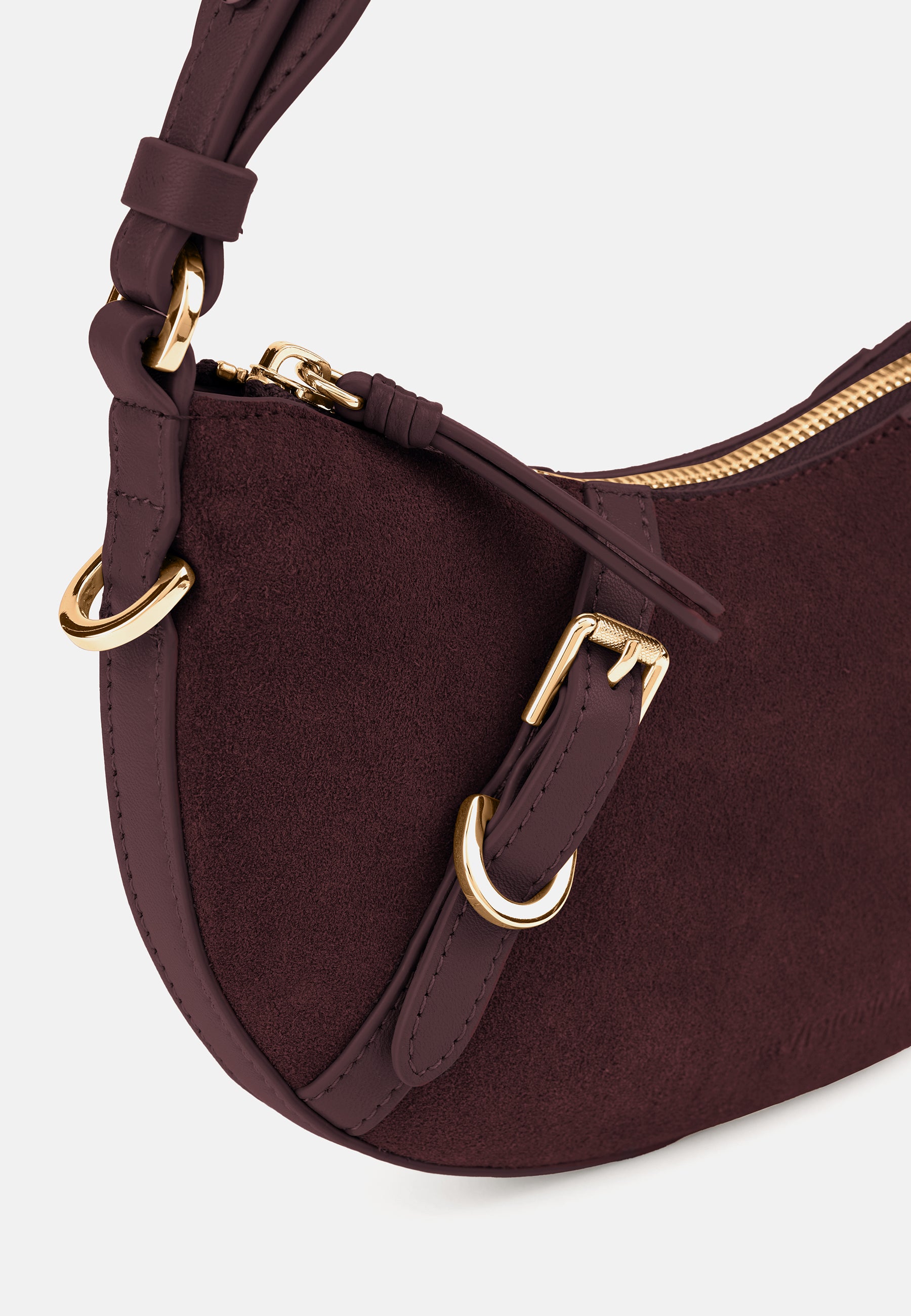 LES VISIONNAIRES- Bags- ENYA MINI COZY- mushroom / capuccino beige / OS-chocolate brown / OS-golden brown / caramel / OS-vinyard red / OS