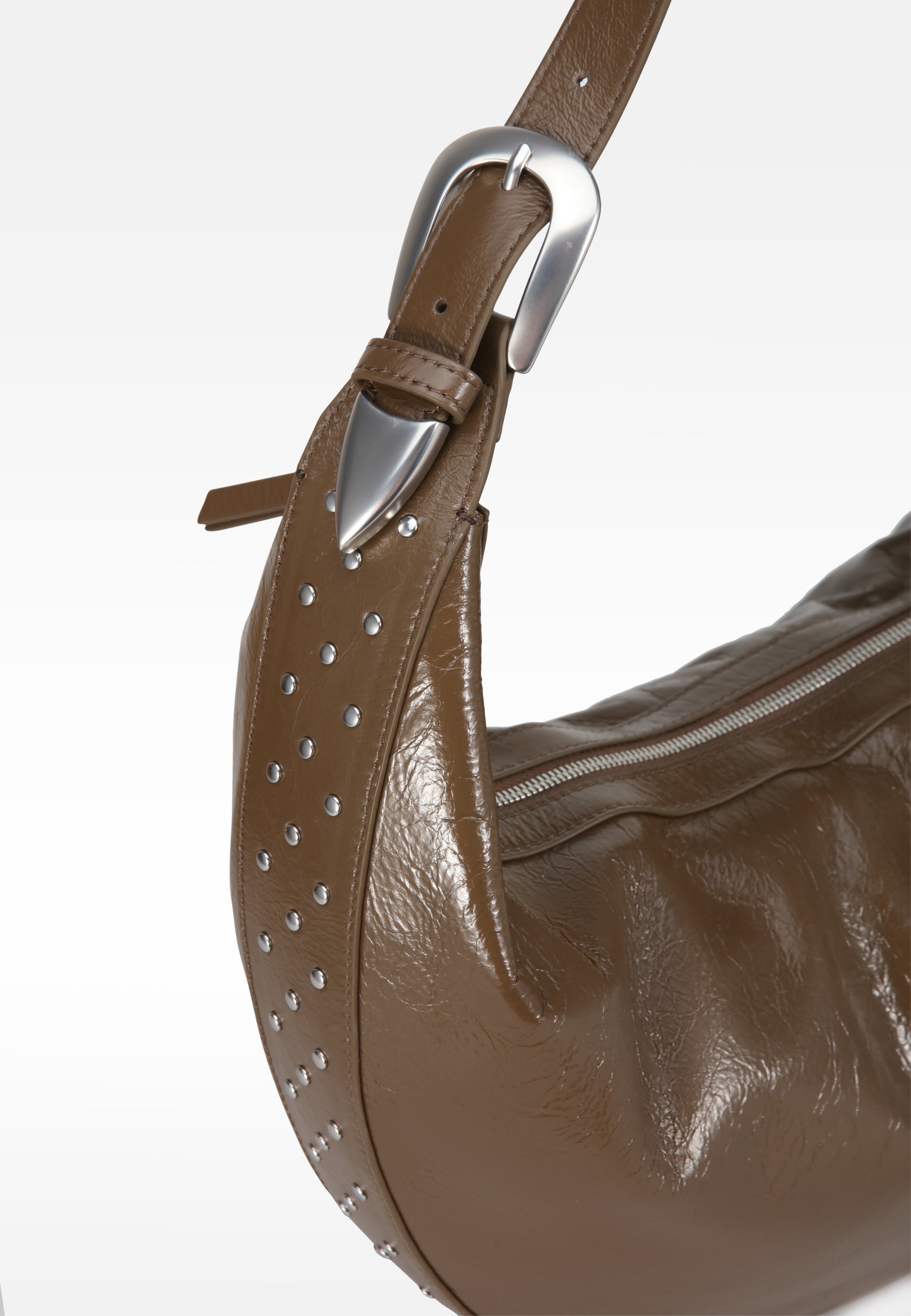 LES VISIONNAIRES- Bags- ENYA WESTERN- black / OS-light coffee / OS-forest green / OS