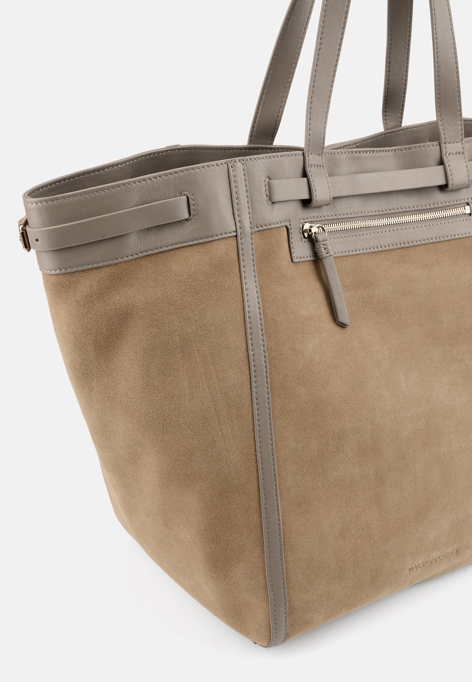 LES VISIONNAIRES- Bags- FELICIA COZY- mushroom / capuccino beige / OS-chocolate brown / OS-titanium grey / OS-vinyard red / OS