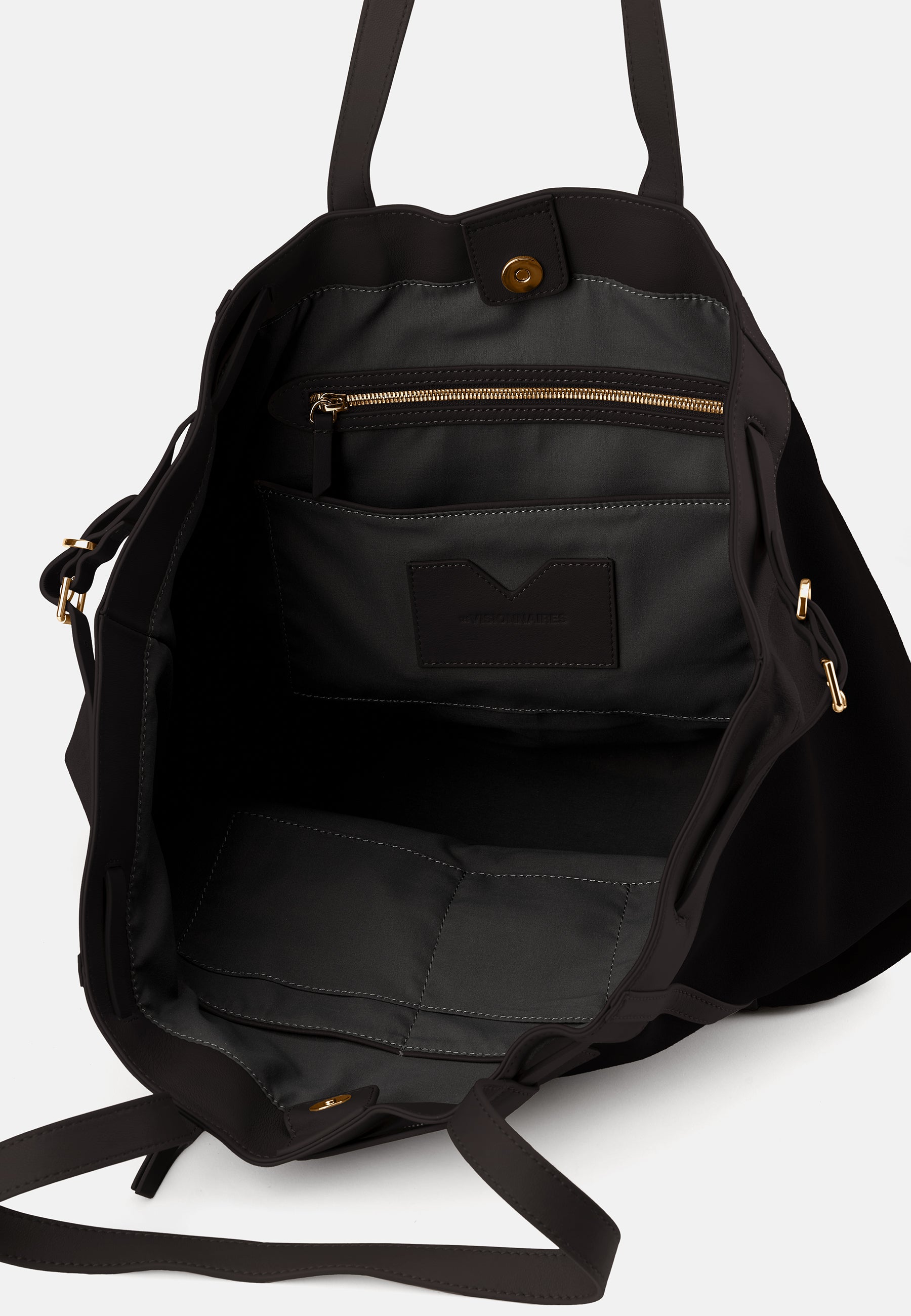 LES VISIONNAIRES- Bags- FELICIA COZY- mushroom / capuccino beige / OS-chocolate brown / OS-titanium grey / OS-vinyard red / OS