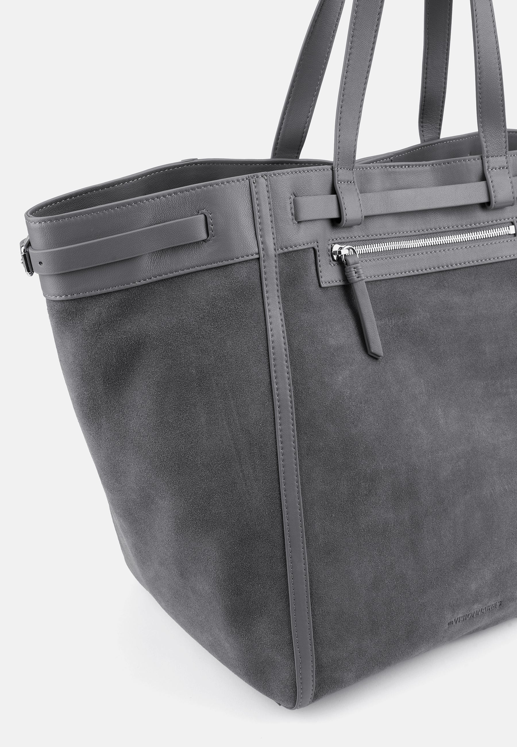 LES VISIONNAIRES- Bags- FELICIA COZY- mushroom / capuccino beige / OS-chocolate brown / OS-titanium grey / OS-vinyard red / OS