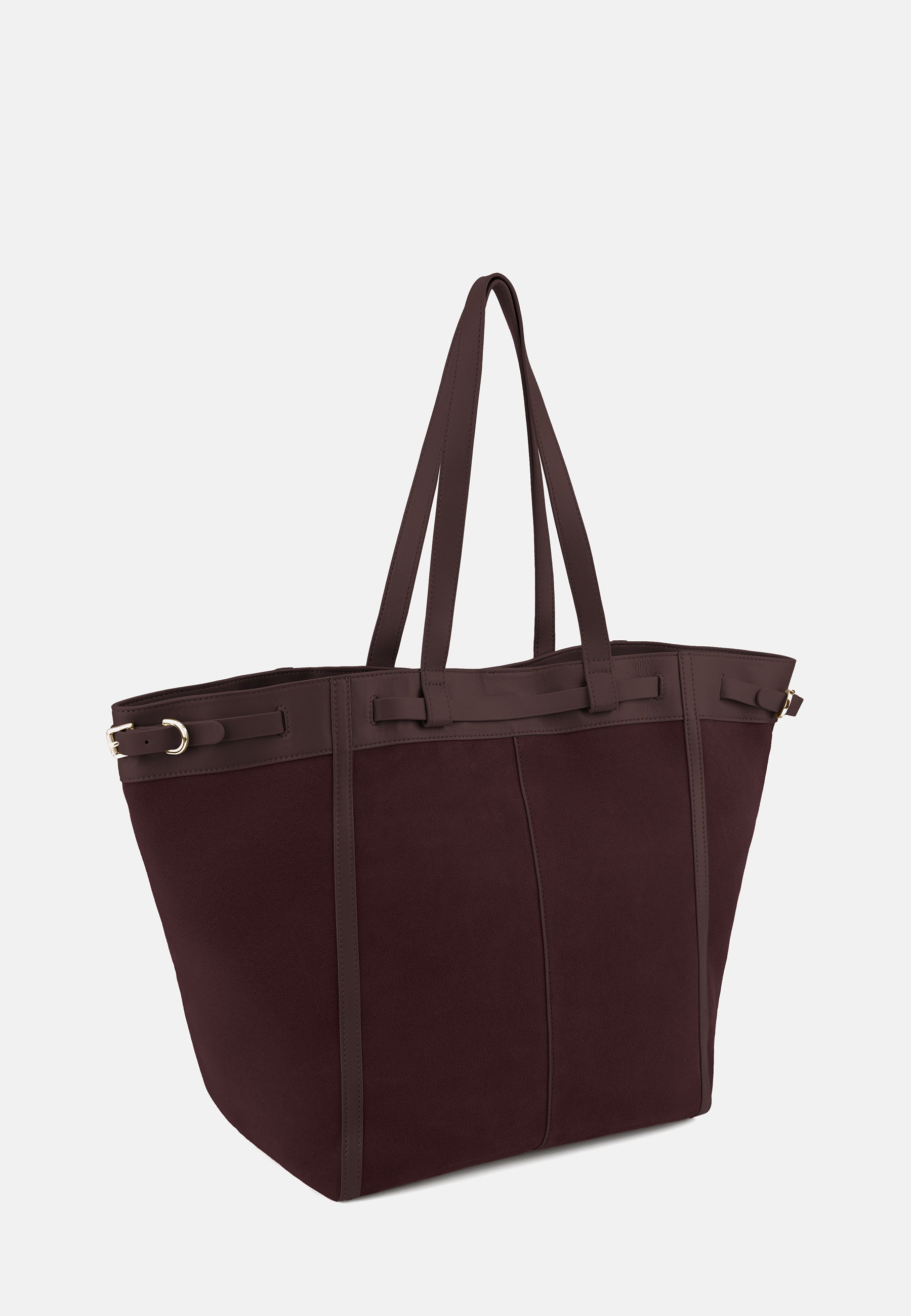 LES VISIONNAIRES- Bags- FELICIA COZY- mushroom / capuccino beige / OS-chocolate brown / OS-titanium grey / OS-vinyard red / OS