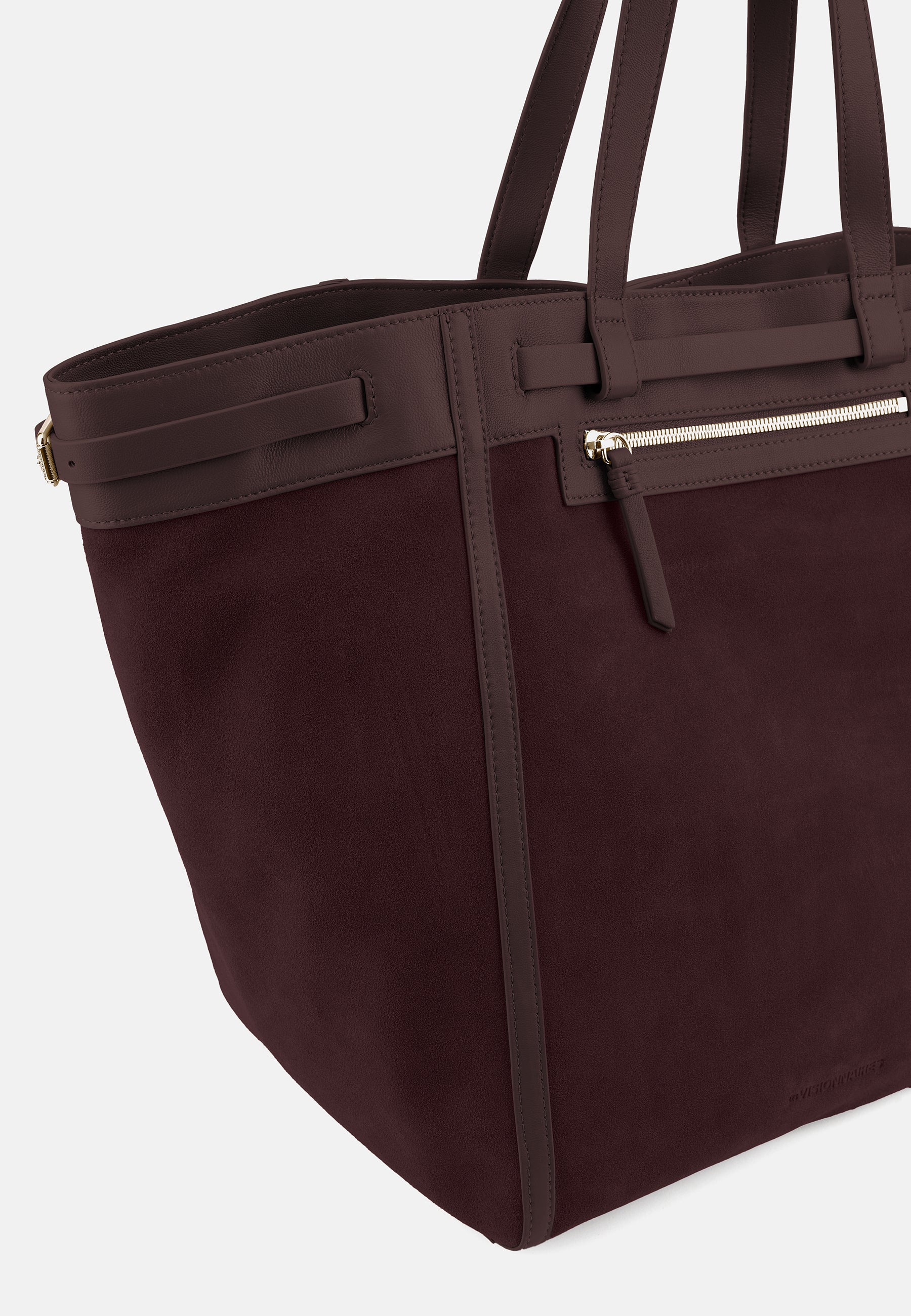 LES VISIONNAIRES- Bags- FELICIA COZY- mushroom / capuccino beige / OS-chocolate brown / OS-titanium grey / OS-vinyard red / OS
