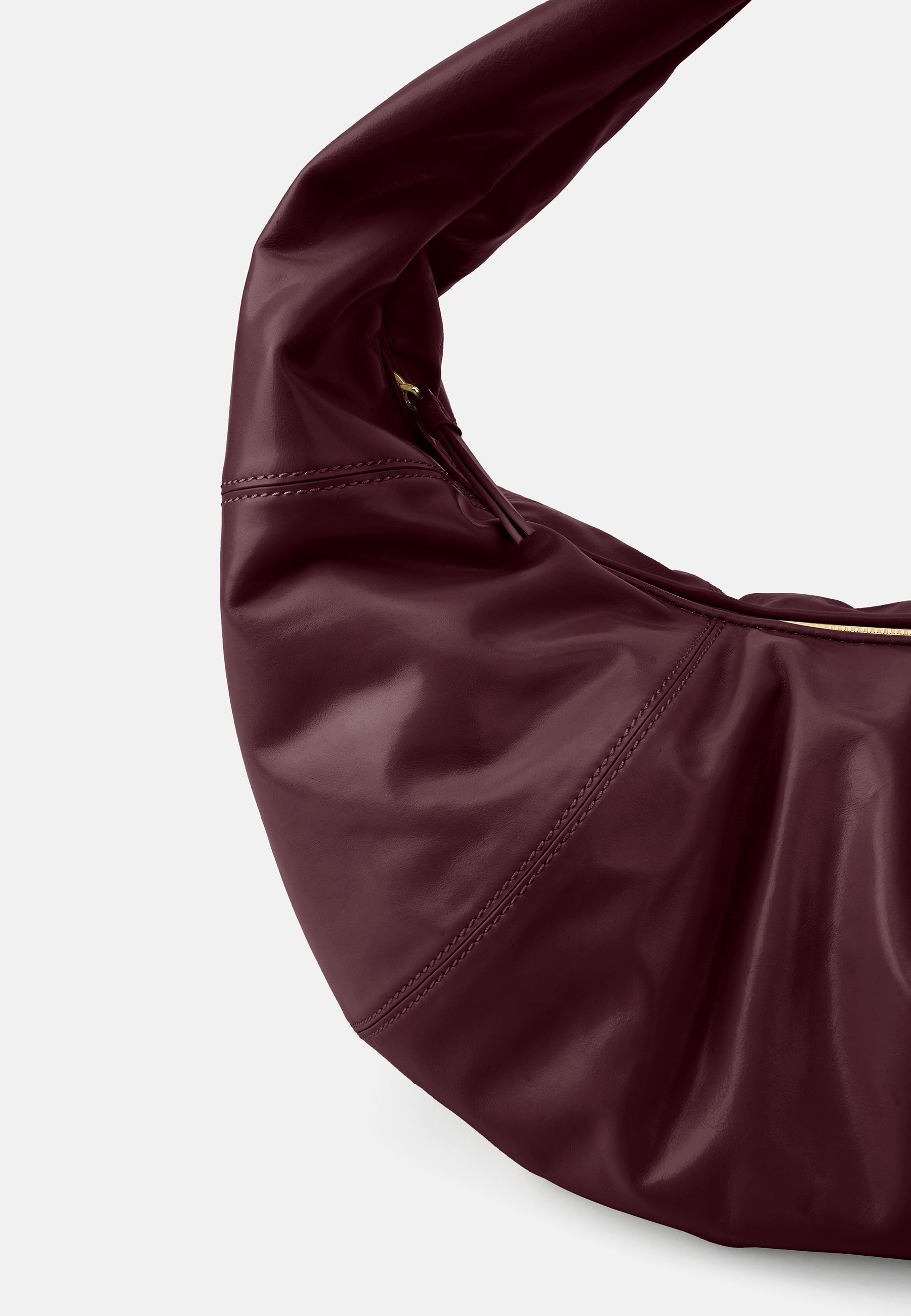 LES VISIONNAIRES- Bags- GRETA ICON CRINKLE- black / OS-glacier grey / OS-bordeaux red / OS-cameo rose / OS