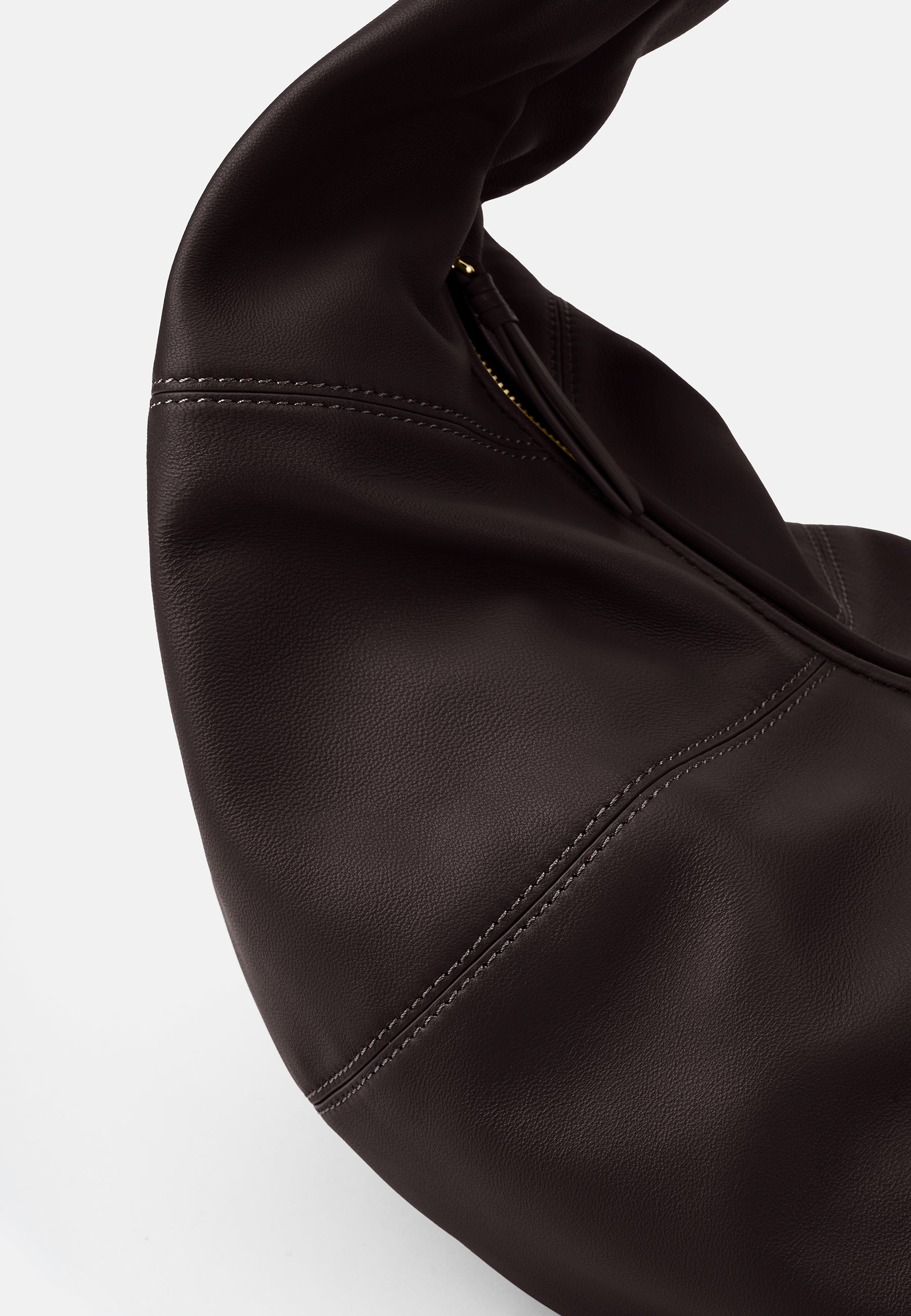 LES VISIONNAIRES- Bags- GRETA ICON SILKY- chocolate brown / OS-titanium grey / OS-vinyard red / OS