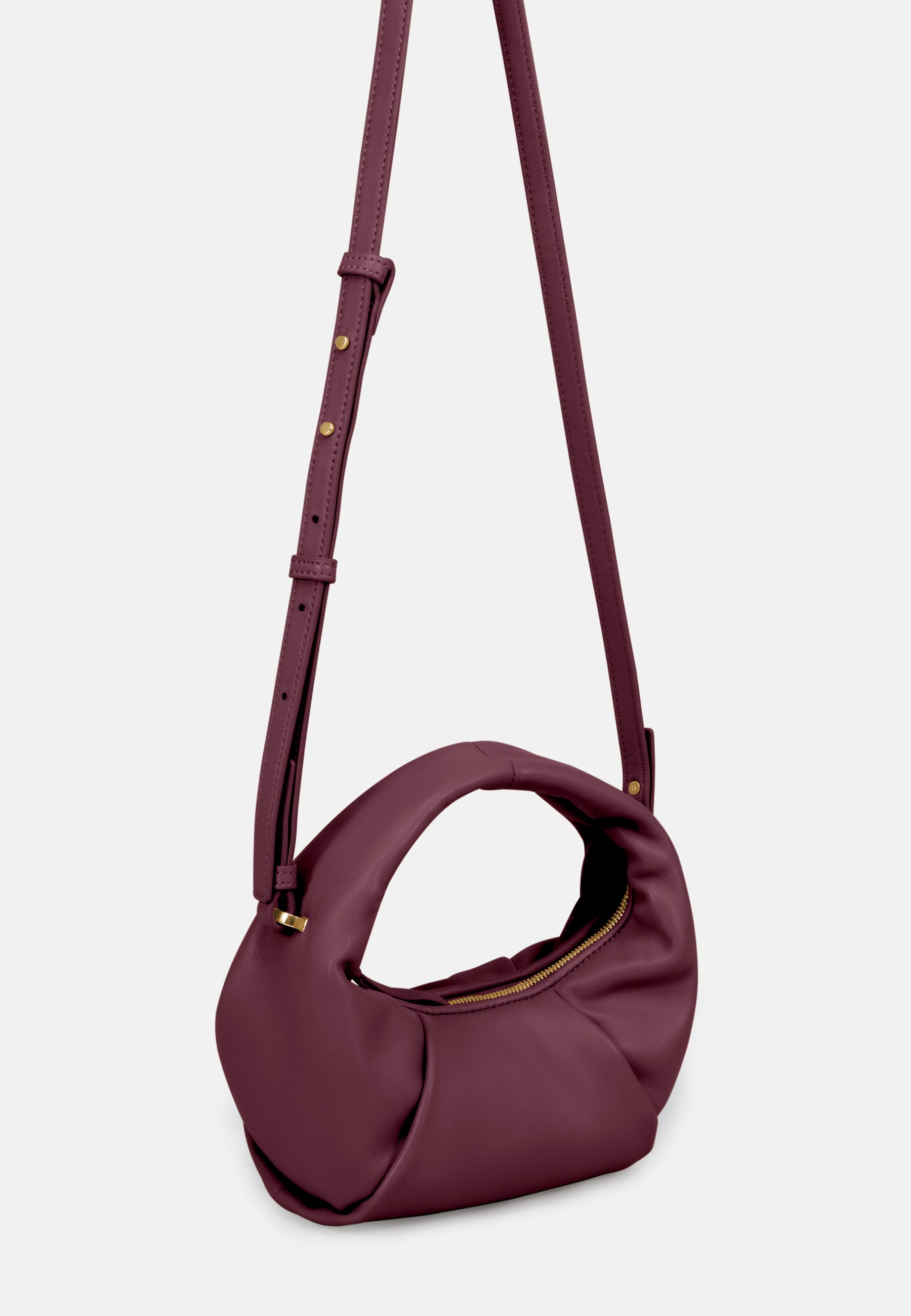 LES VISIONNAIRES- Bags- GRETA MINI ESSENTIAL- black / OS-off white / OS-caramel / OS-cappuccino beige / OS-matcha tea / OS-dusk blue / OS-cranberry / OS