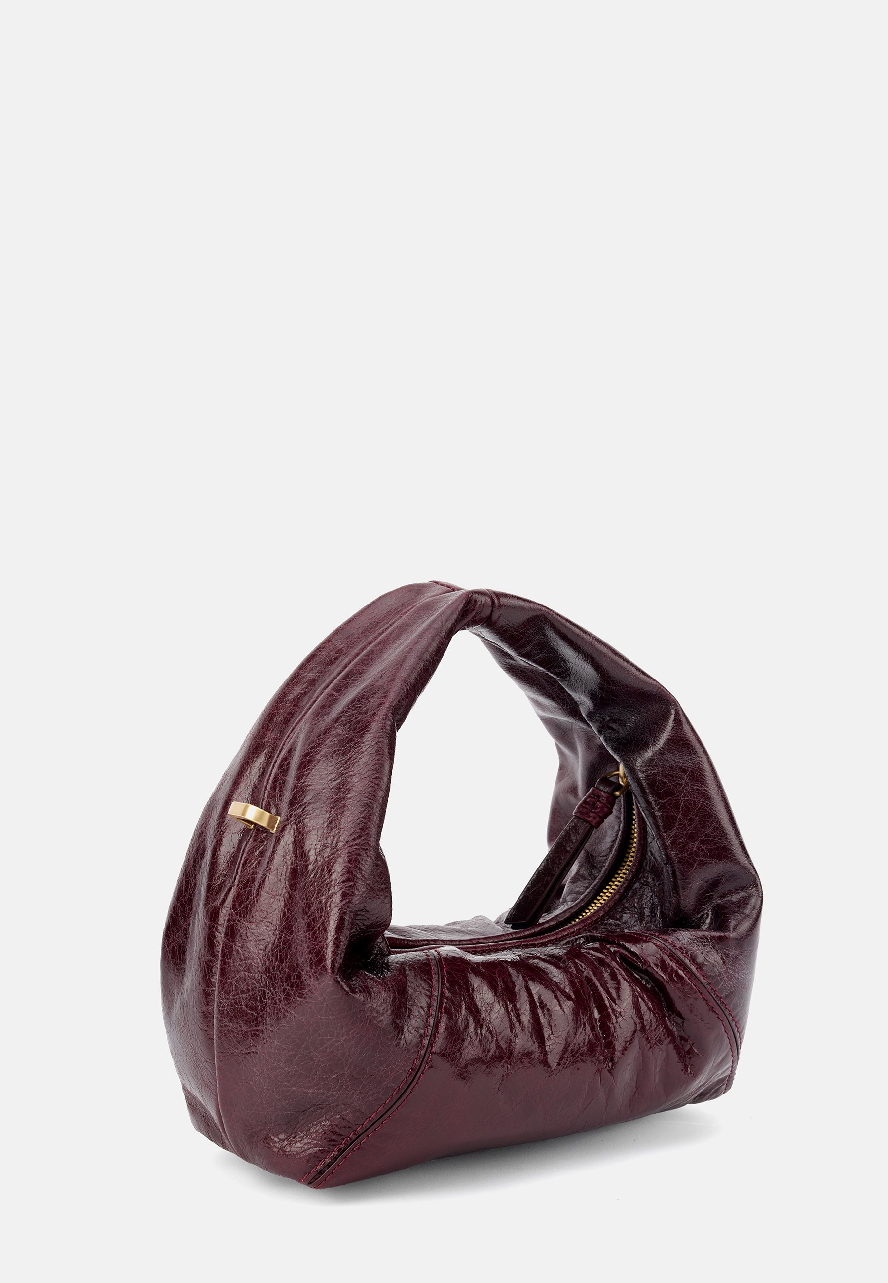LES VISIONNAIRES- Bags- GRETA MINI ICON CRINKLE- black / OS-glacier grey / OS-bordeaux red / OS-cameo rose / OS