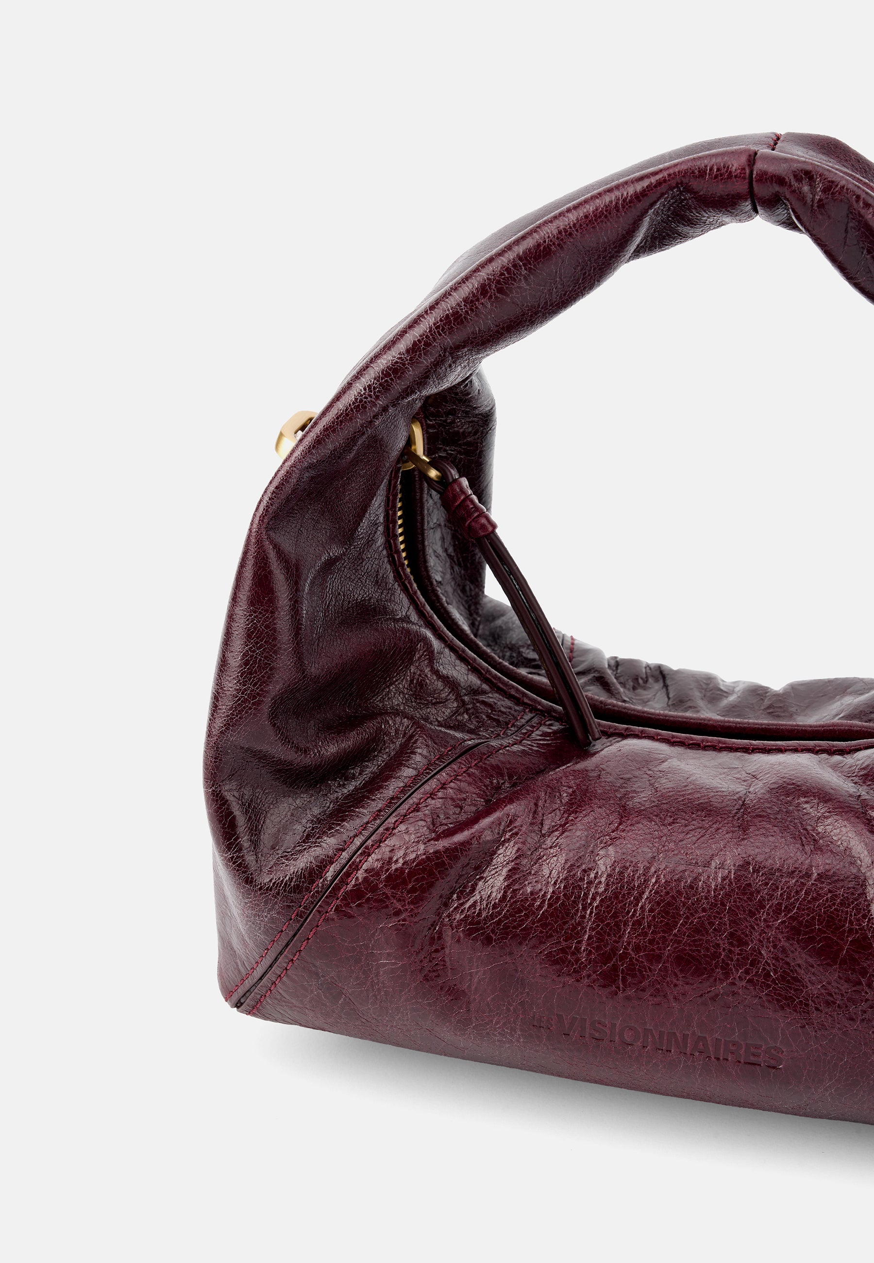LES VISIONNAIRES- Bags- GRETA MINI ICON CRINKLE- black / OS-glacier grey / OS-bordeaux red / OS-cameo rose / OS