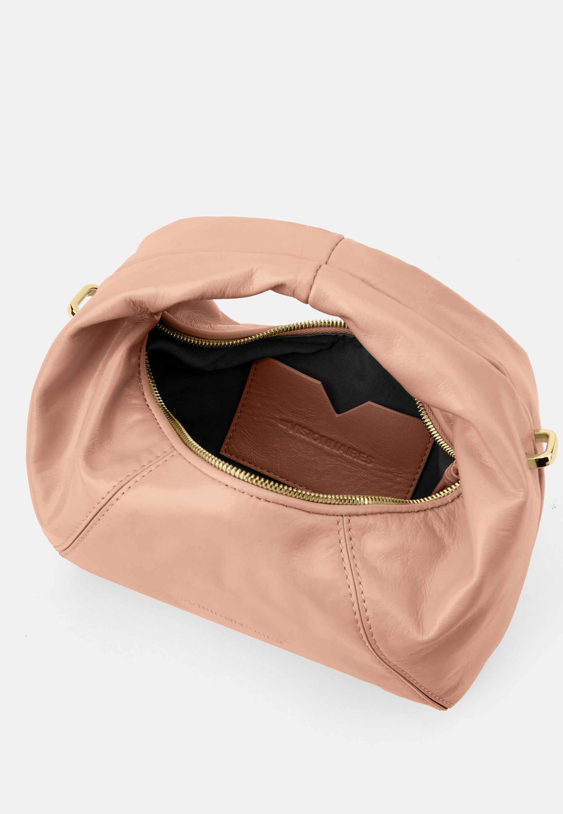 LES VISIONNAIRES- Bags- GRETA MINI ICON CRINKLE- black / OS-glacier grey / OS-bordeaux red / OS-cameo rose / OS