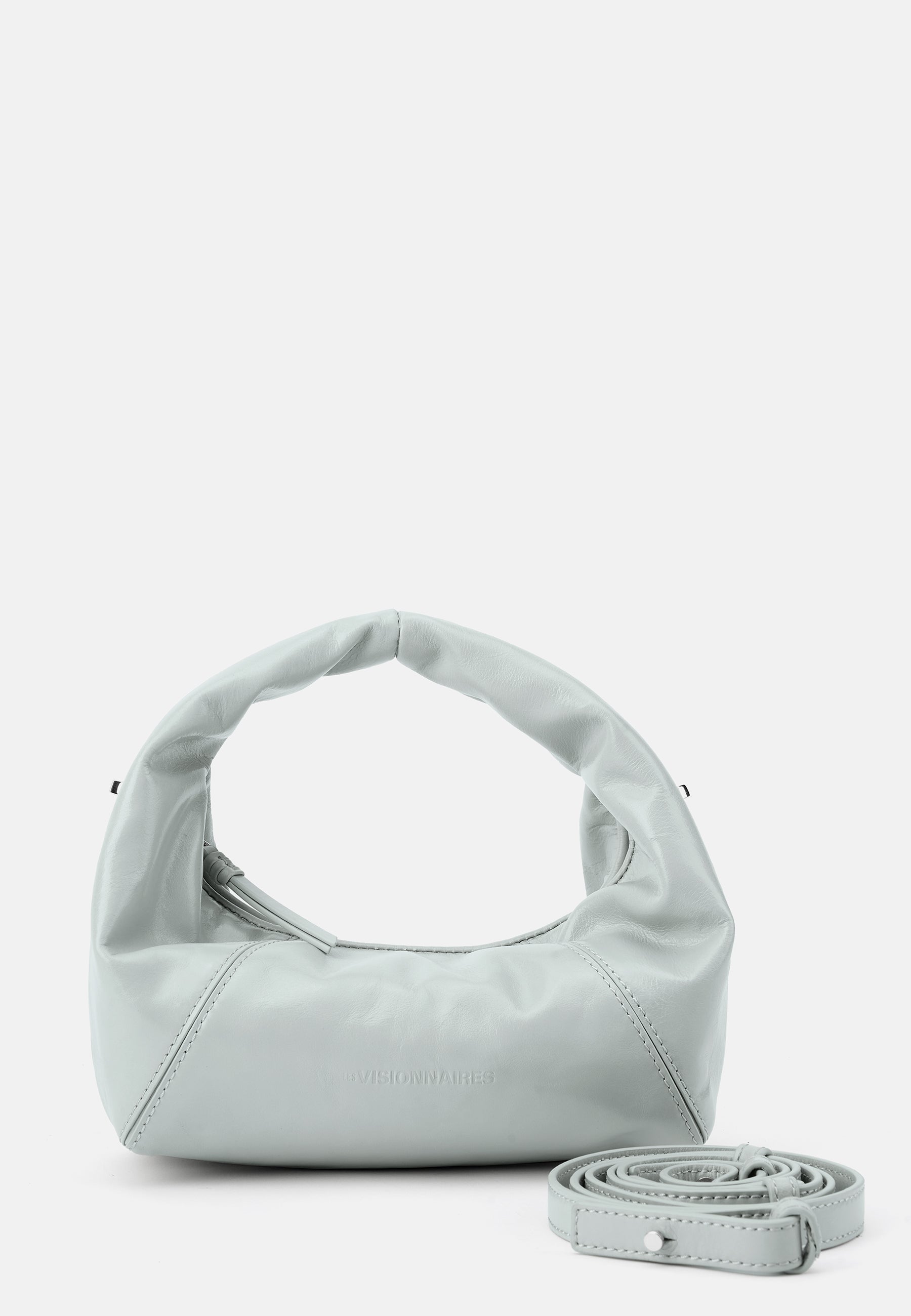 LES VISIONNAIRES- Bags- GRETA MINI ICON CRINKLE- black / OS-glacier grey / OS-bordeaux red / OS-cameo rose / OS