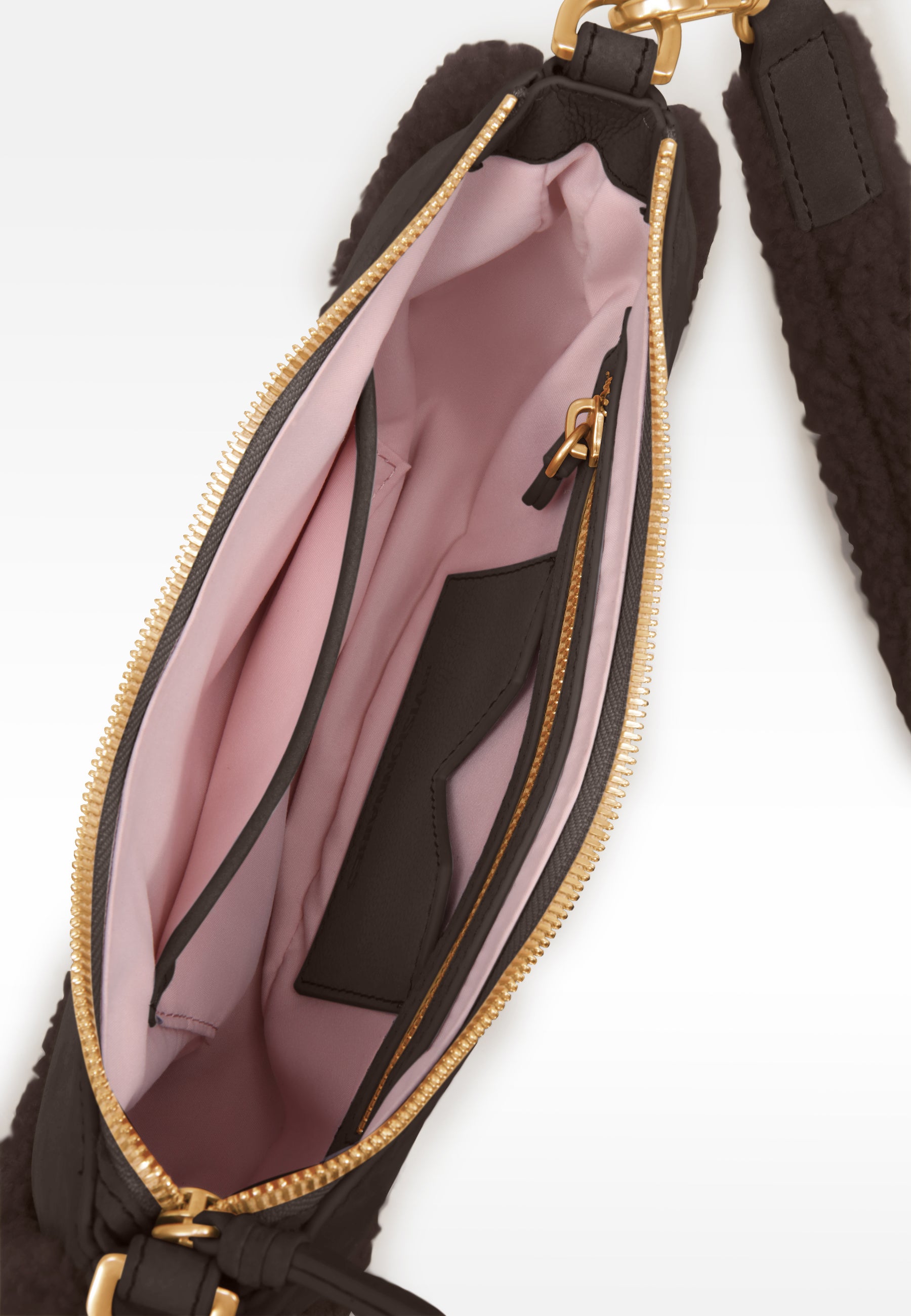LES VISIONNAIRES- Bags- IVY TEDDY- pecan / OS-milky beige / OS-cold blue / OS