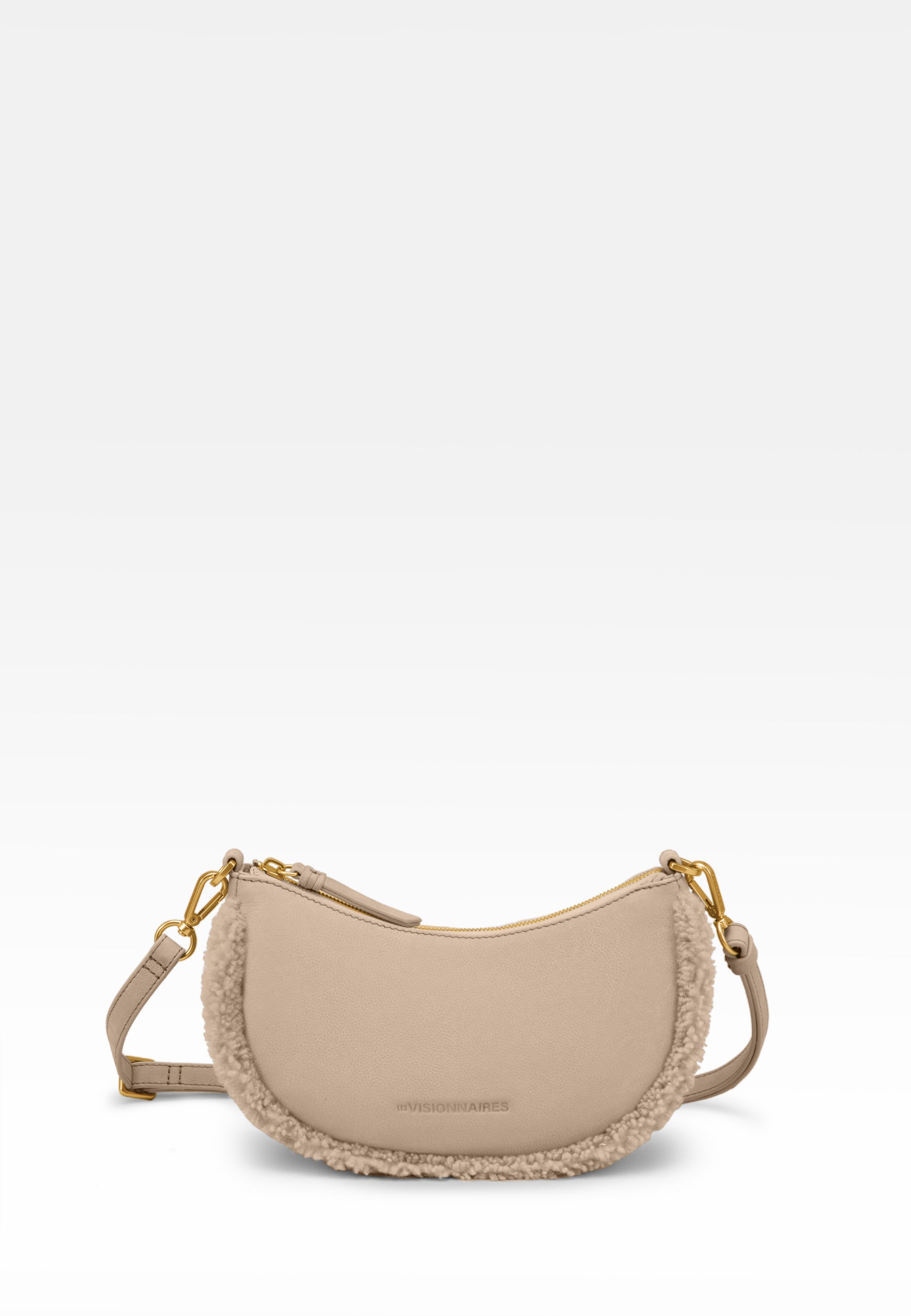 LES VISIONNAIRES- Bags- IVY TEDDY- pecan / OS-milky beige / OS-cold blue / OS