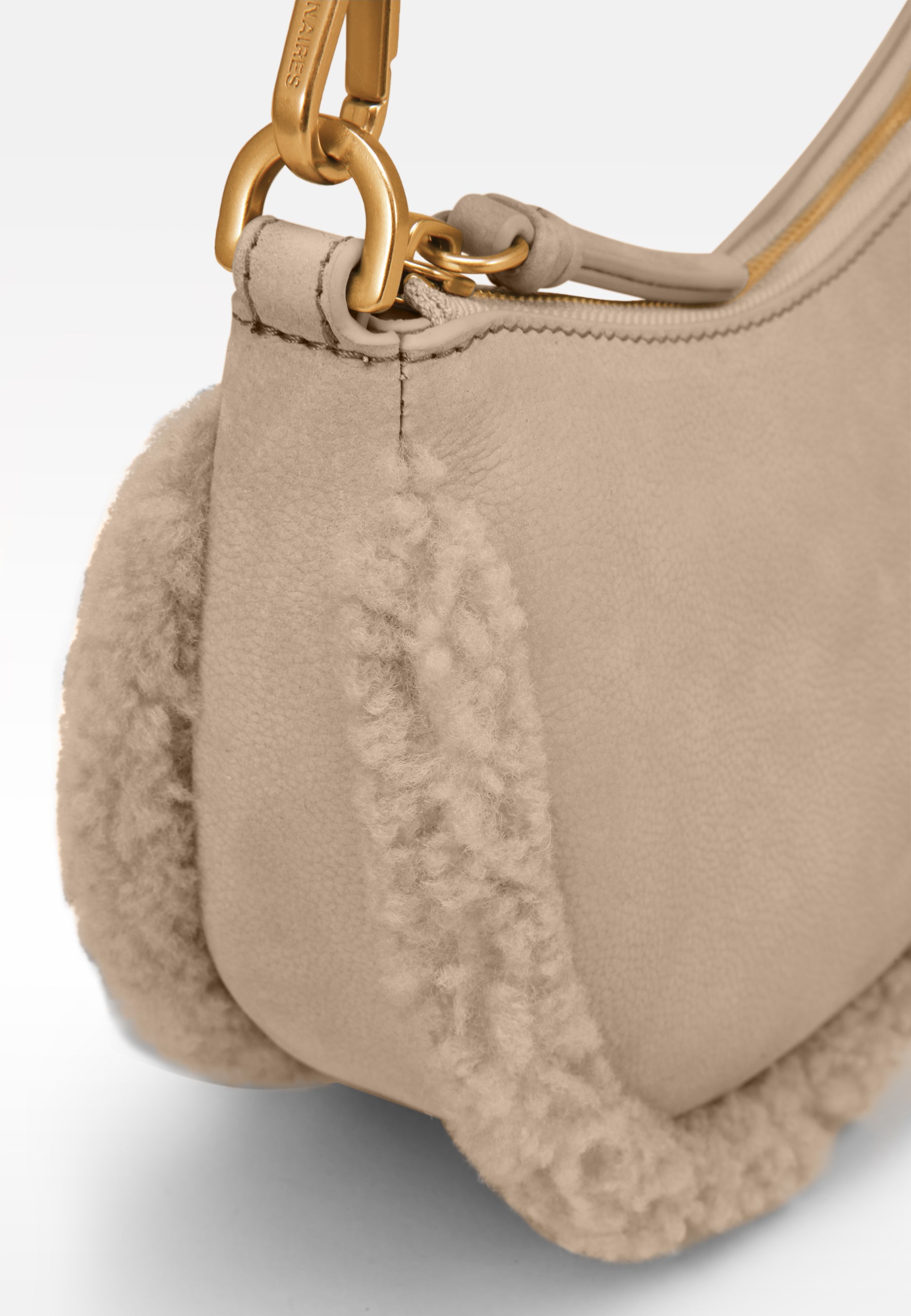 LES VISIONNAIRES- Bags- IVY TEDDY- pecan / OS-milky beige / OS-cold blue / OS