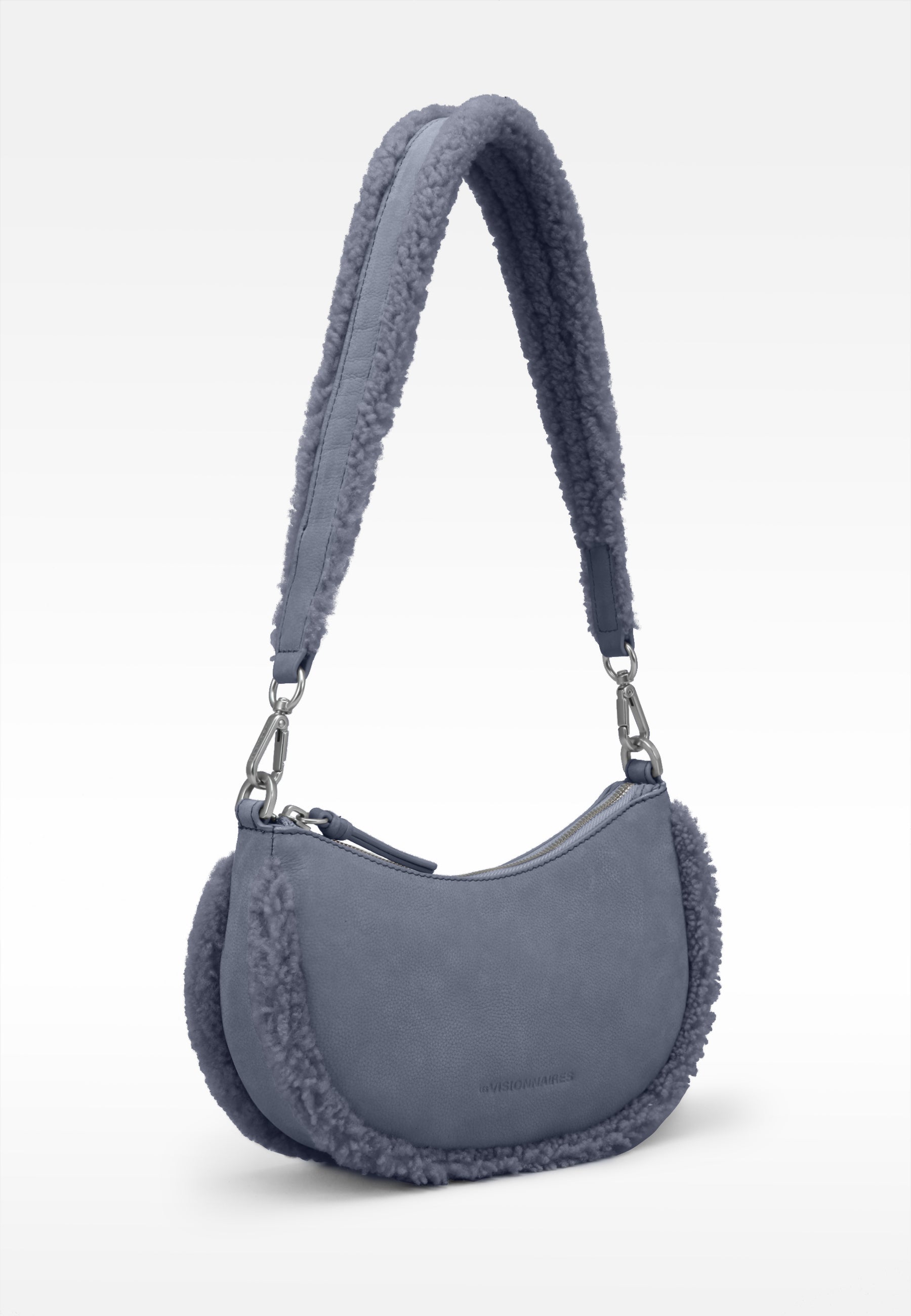 LES VISIONNAIRES- Bags- IVY TEDDY- pecan / OS-milky beige / OS-cold blue / OS
