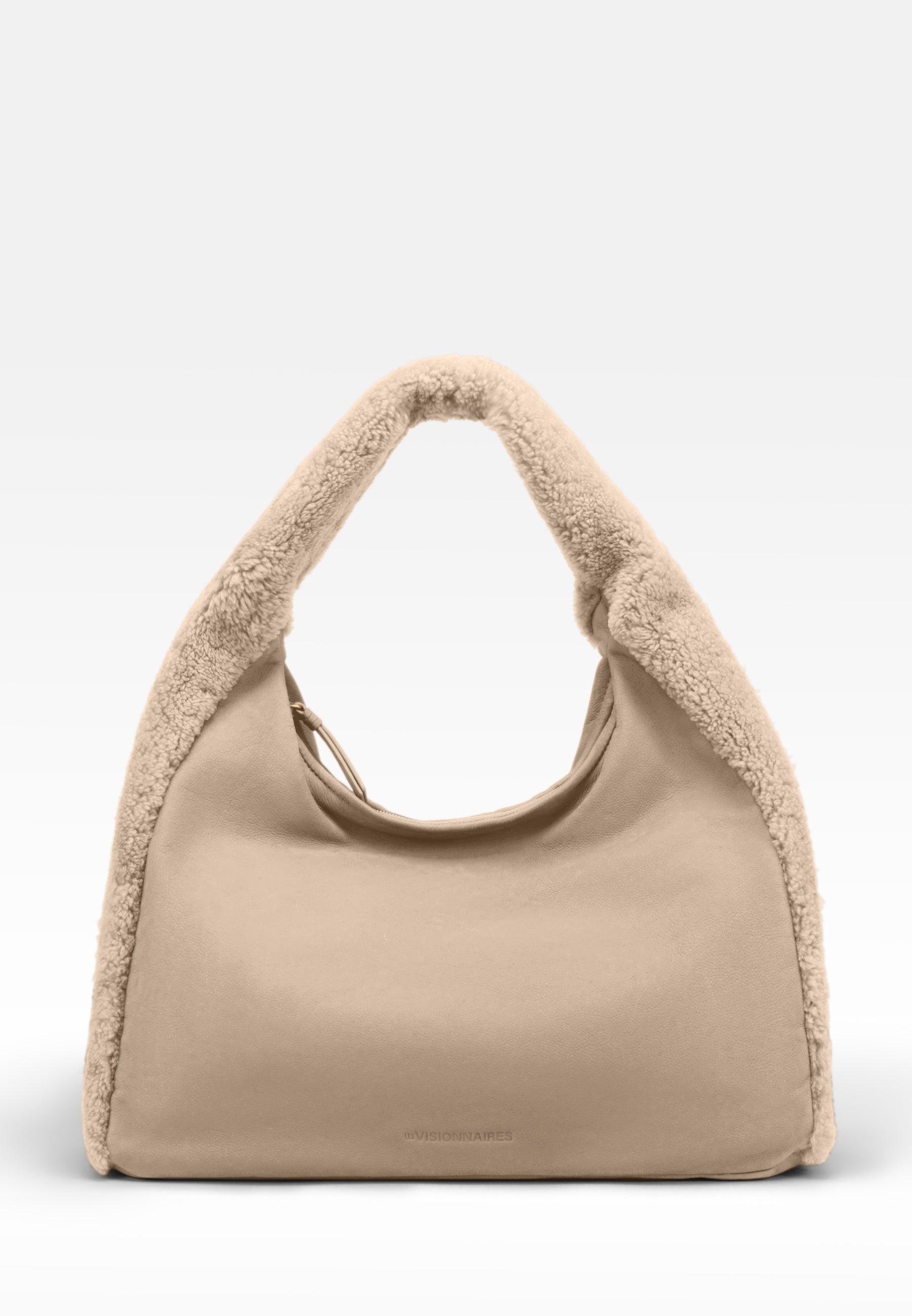 LES VISIONNAIRES- Bags- JADE TEDDY- off white / OS-peanut / OS-milky beige / OS