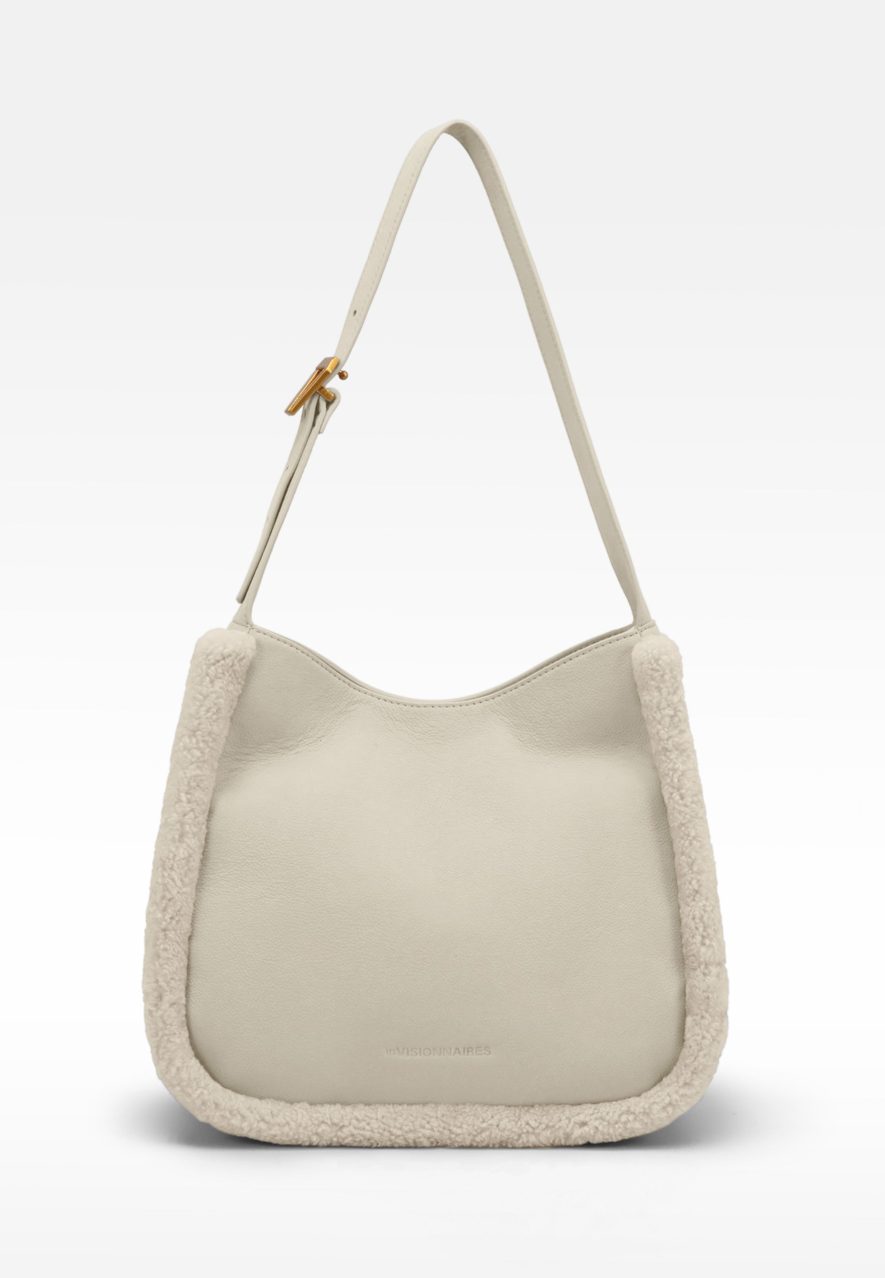 LES VISIONNAIRES- Bags- JOANNA TEDDY- off white / OS-pecan / OS-milky beige / OS