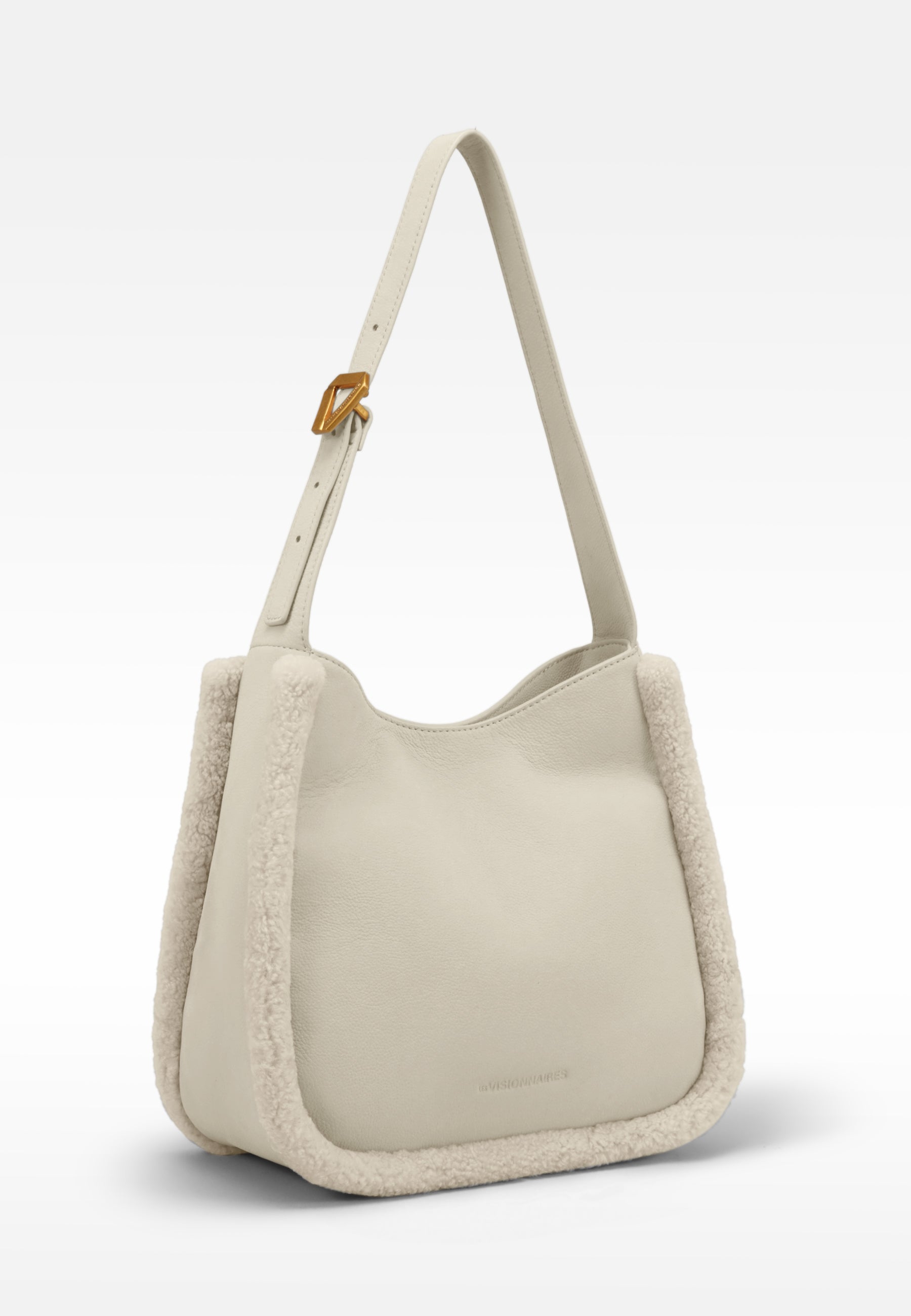 LES VISIONNAIRES- Bags- JOANNA TEDDY- off white / OS-pecan / OS-milky beige / OS