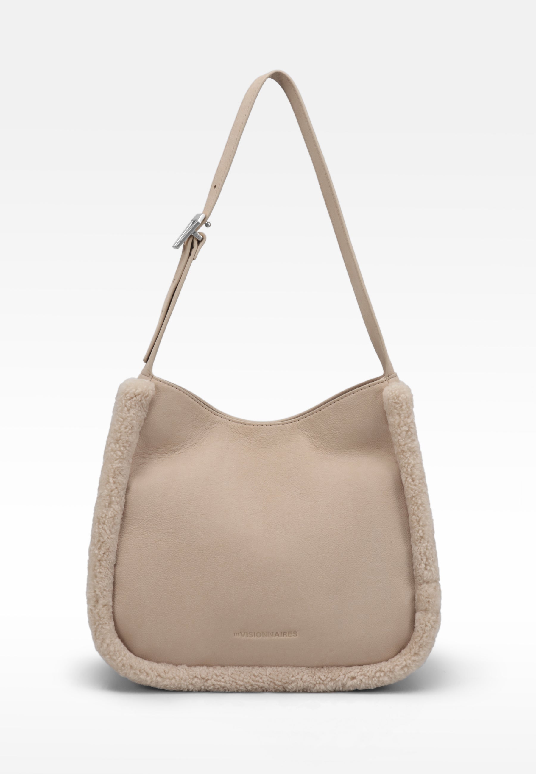LES VISIONNAIRES- Bags- JOANNA TEDDY- off white / OS-pecan / OS-milky beige / OS