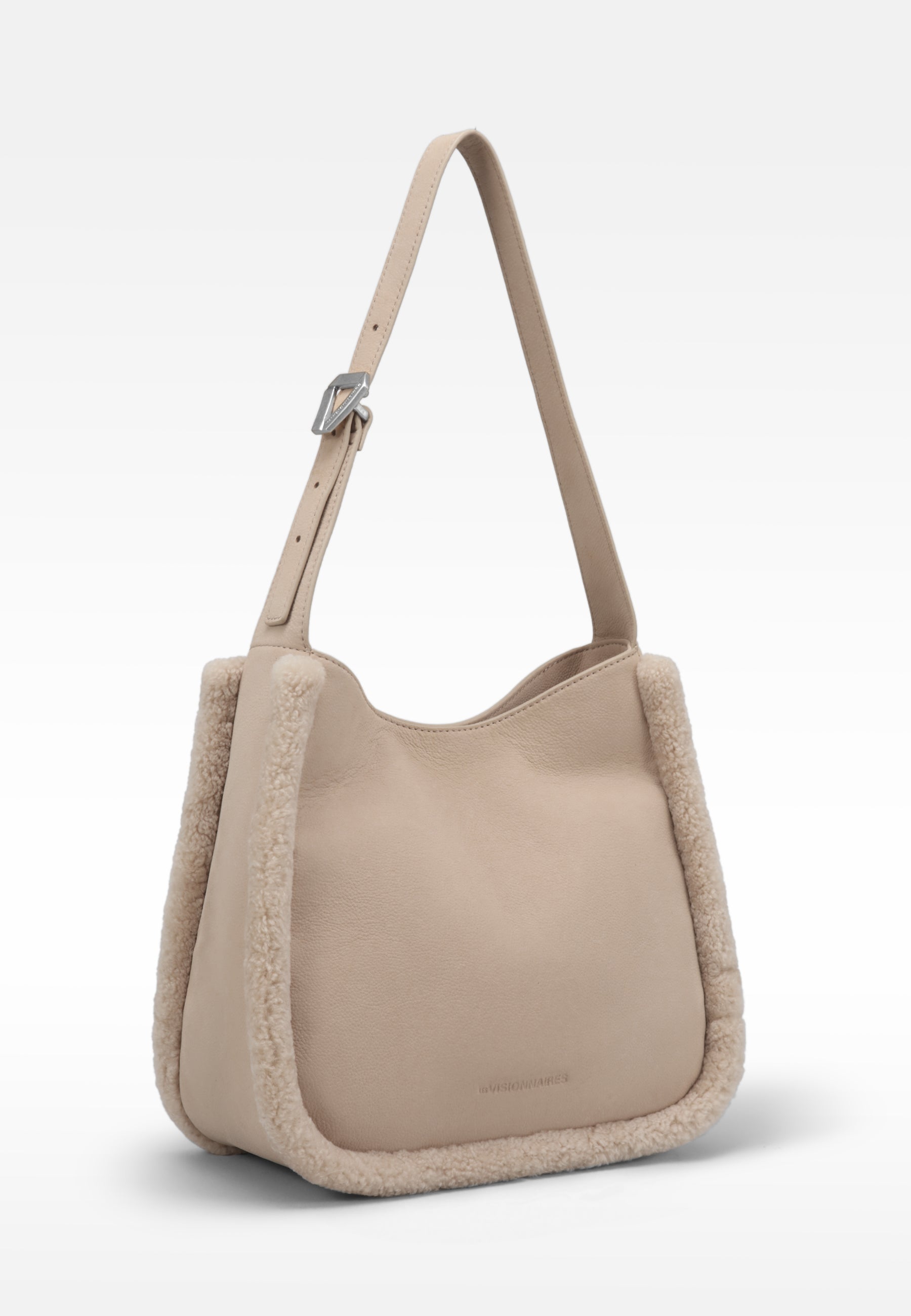 LES VISIONNAIRES- Bags- JOANNA TEDDY- off white / OS-pecan / OS-milky beige / OS