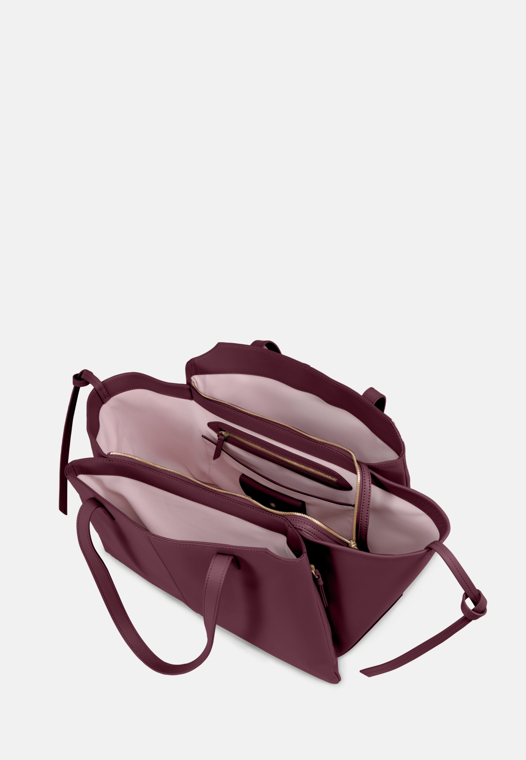 LES VISIONNAIRES- Bags- LENA L ESSENTIAL- black / OS-caramel / OS-cappuccino beige / OS-cranberry / OS