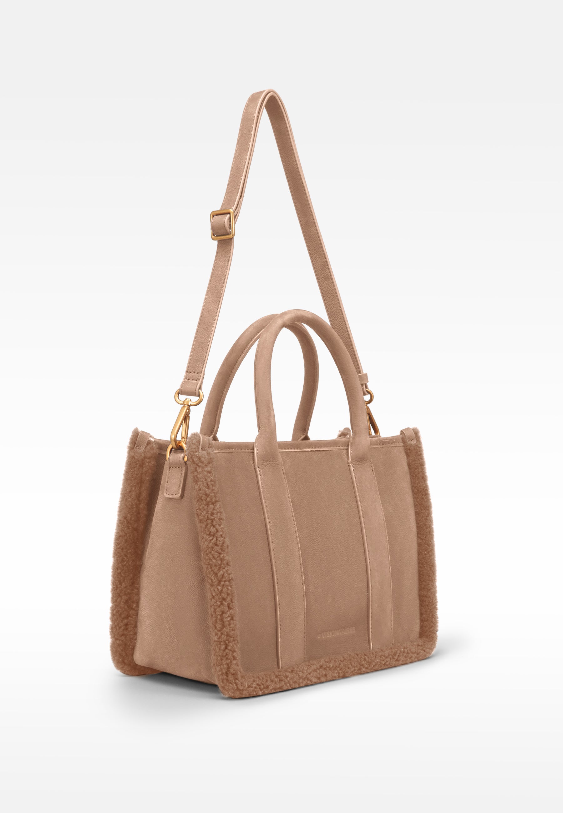 LES VISIONNAIRES- Bags- LENA TEDDY- off white / OS-peanut / OS-pecan / OS-milky beige / OS-cold blue / OS